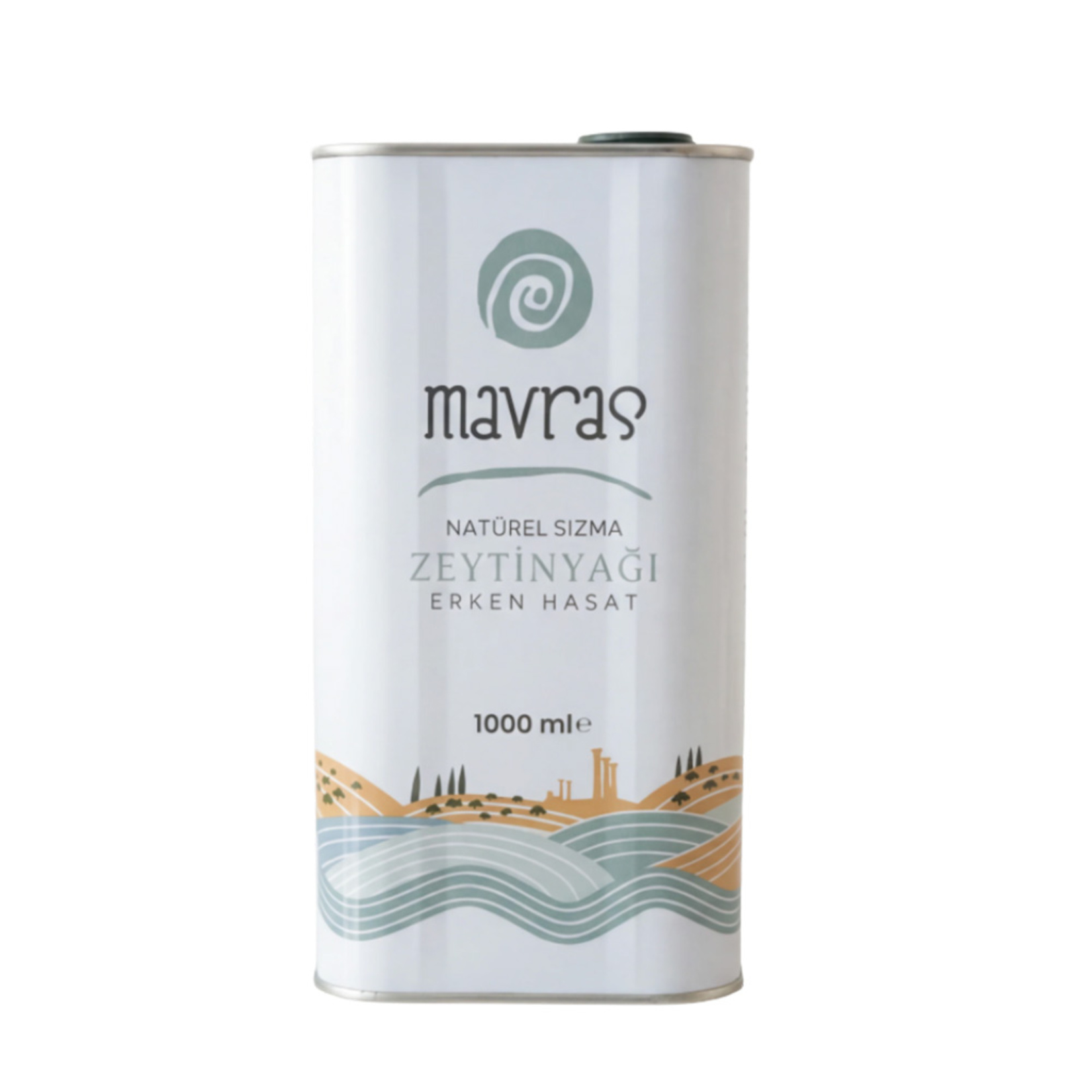 Mavras Erken Hasat Soğuk Sıkım Natüral Sızma Zeytinyağı 1 L