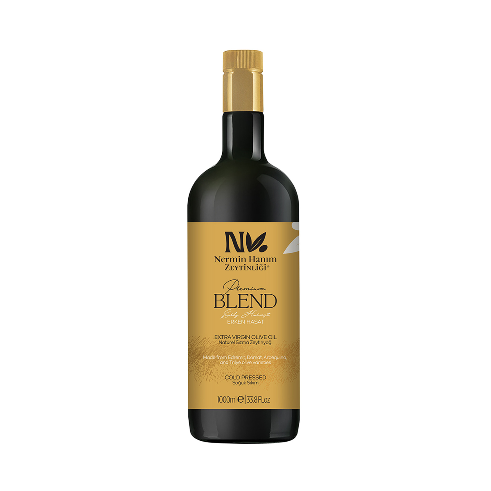Nermin Hanım Zeytinliği Premium Naturel Sızma Zeytinyağı 1 L