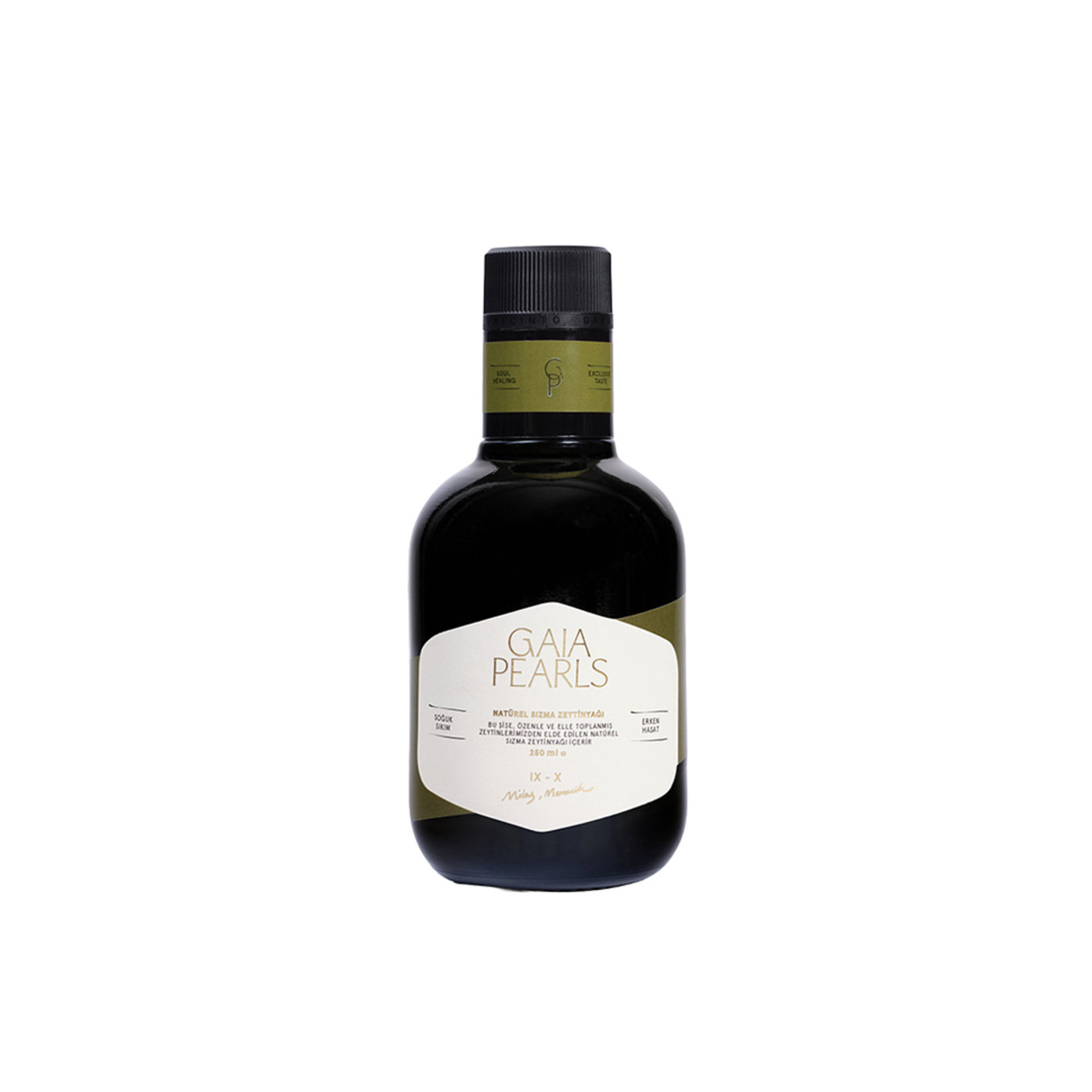 Gaia Pearls Yeşil Milas Memecik Zeytinyağı 250 Ml