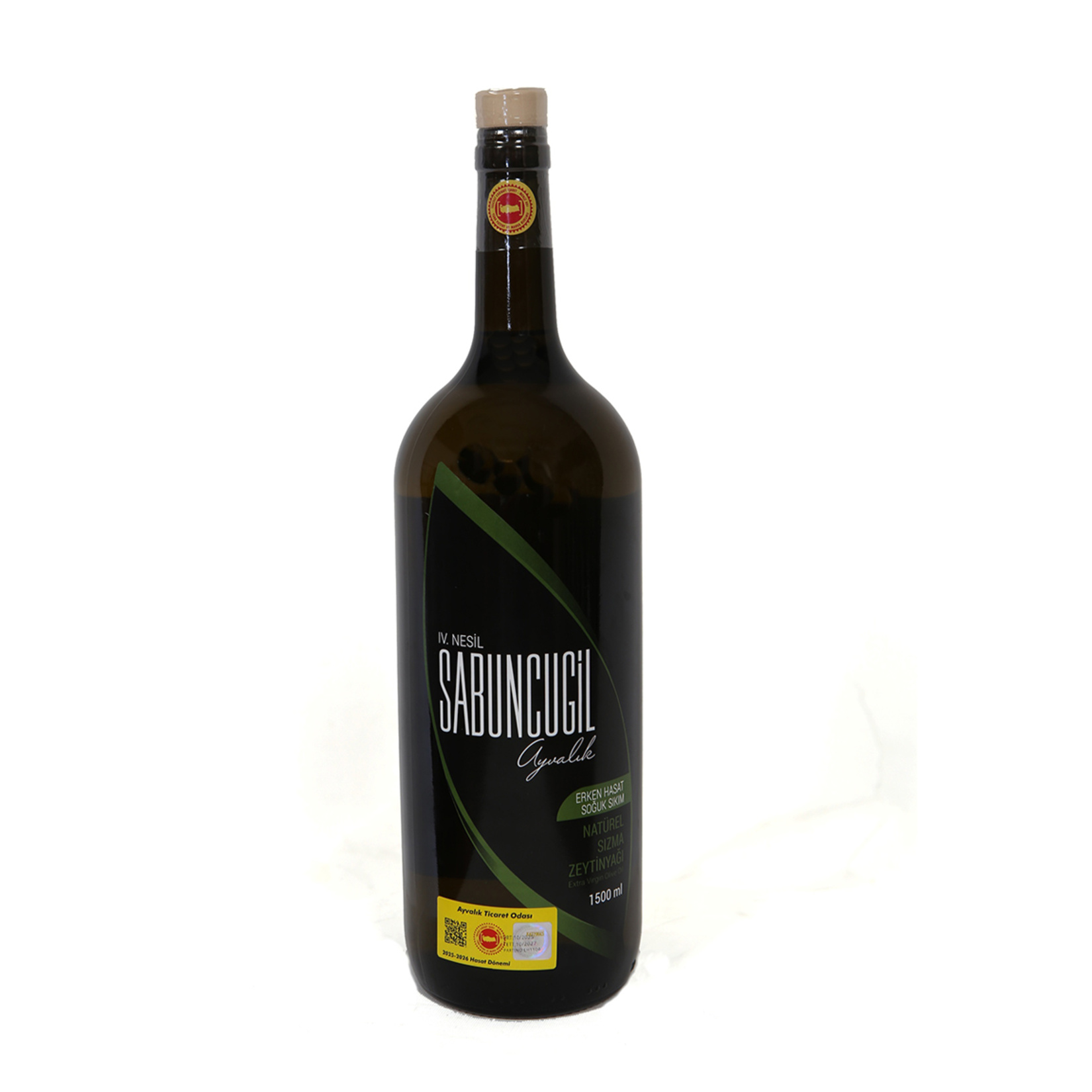 Sabuncugil Erken Hasat Soğuk Sıkım Zeytinyağı 1.5 L