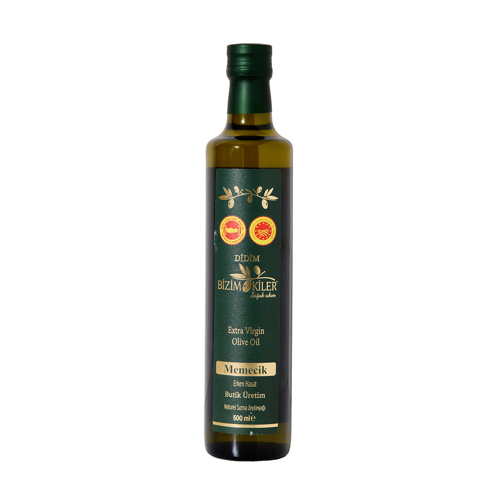 Didim Bizimkiler Memecik Erken Hasat Zeytinyağı 500 Ml