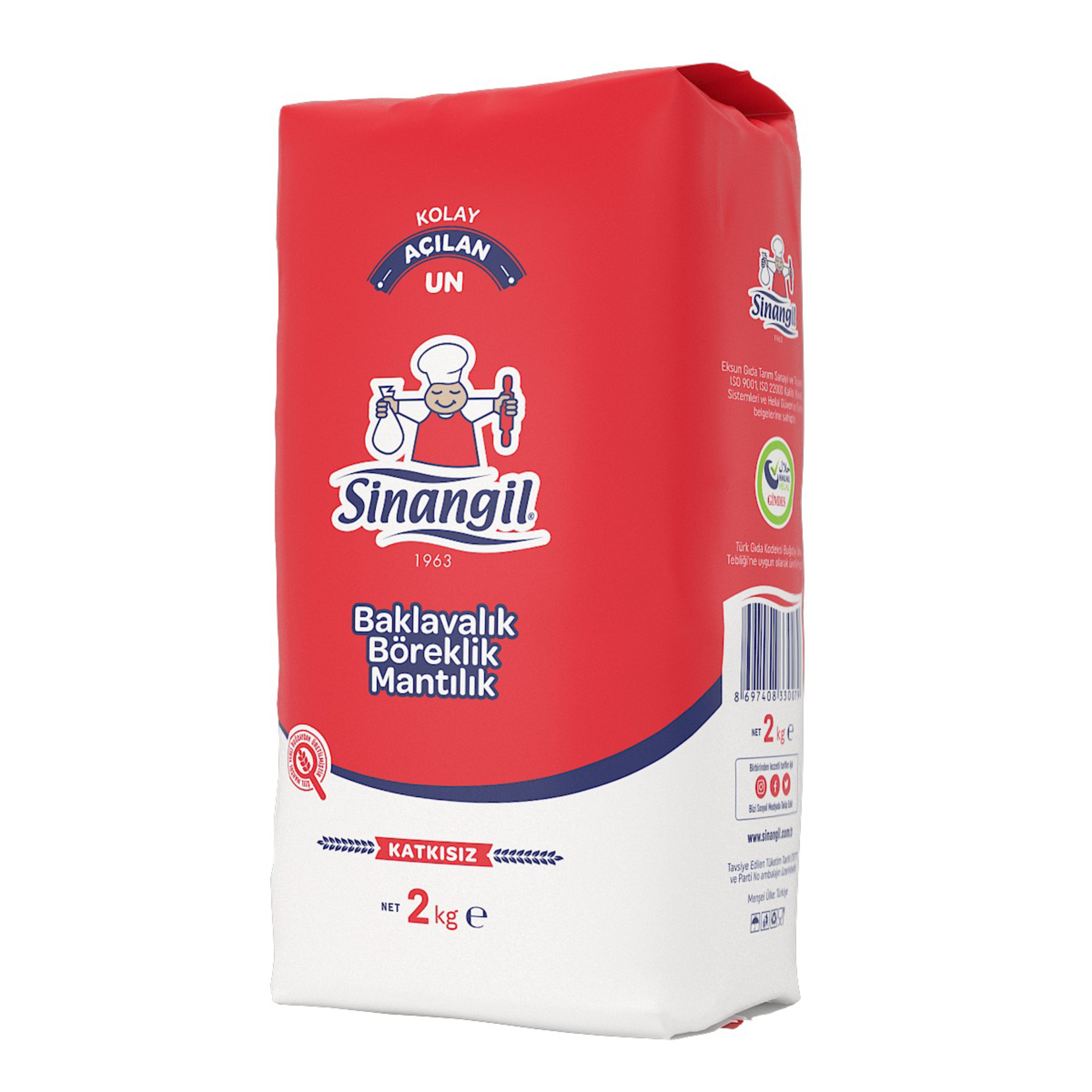 Sinangil Kolay Açılan Un 2 Kg