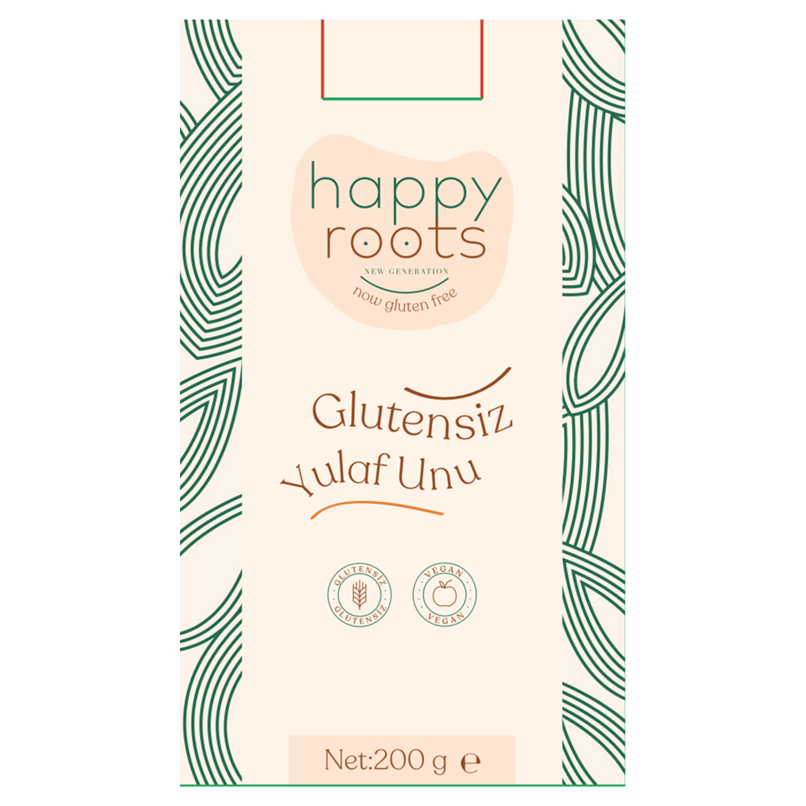 Happy Roots Glütensiz Yulaf Unu 200 G