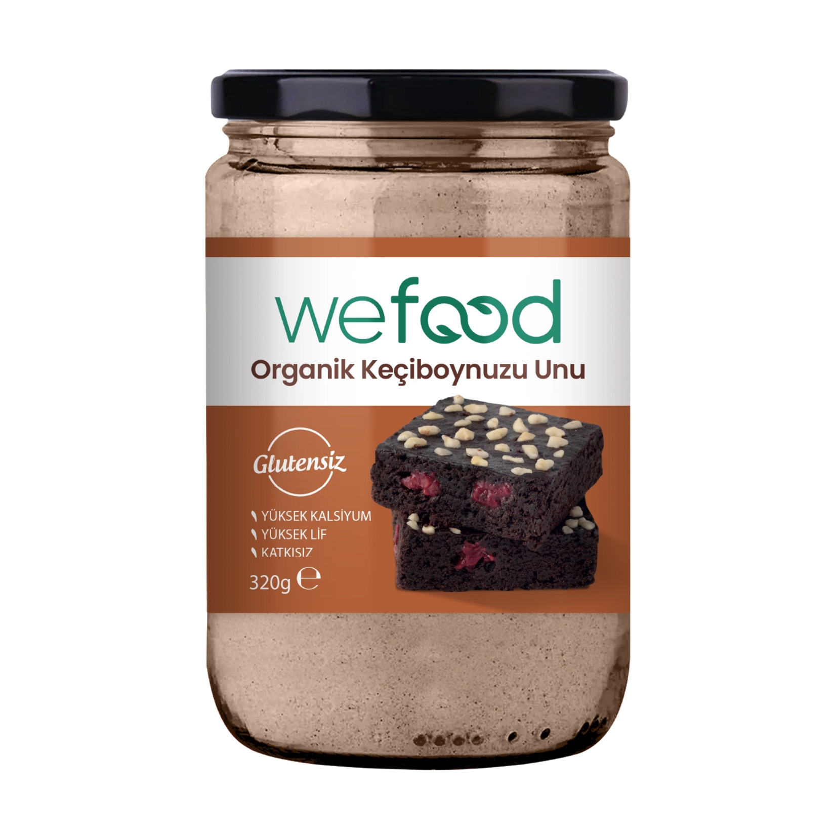 Wefood Organik Keçiboynuzu Unu 320 G