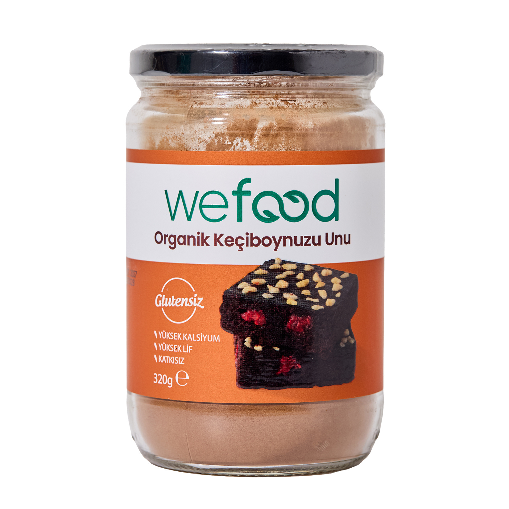 Wefood Organik Keçiboynuzu Unu 320 G