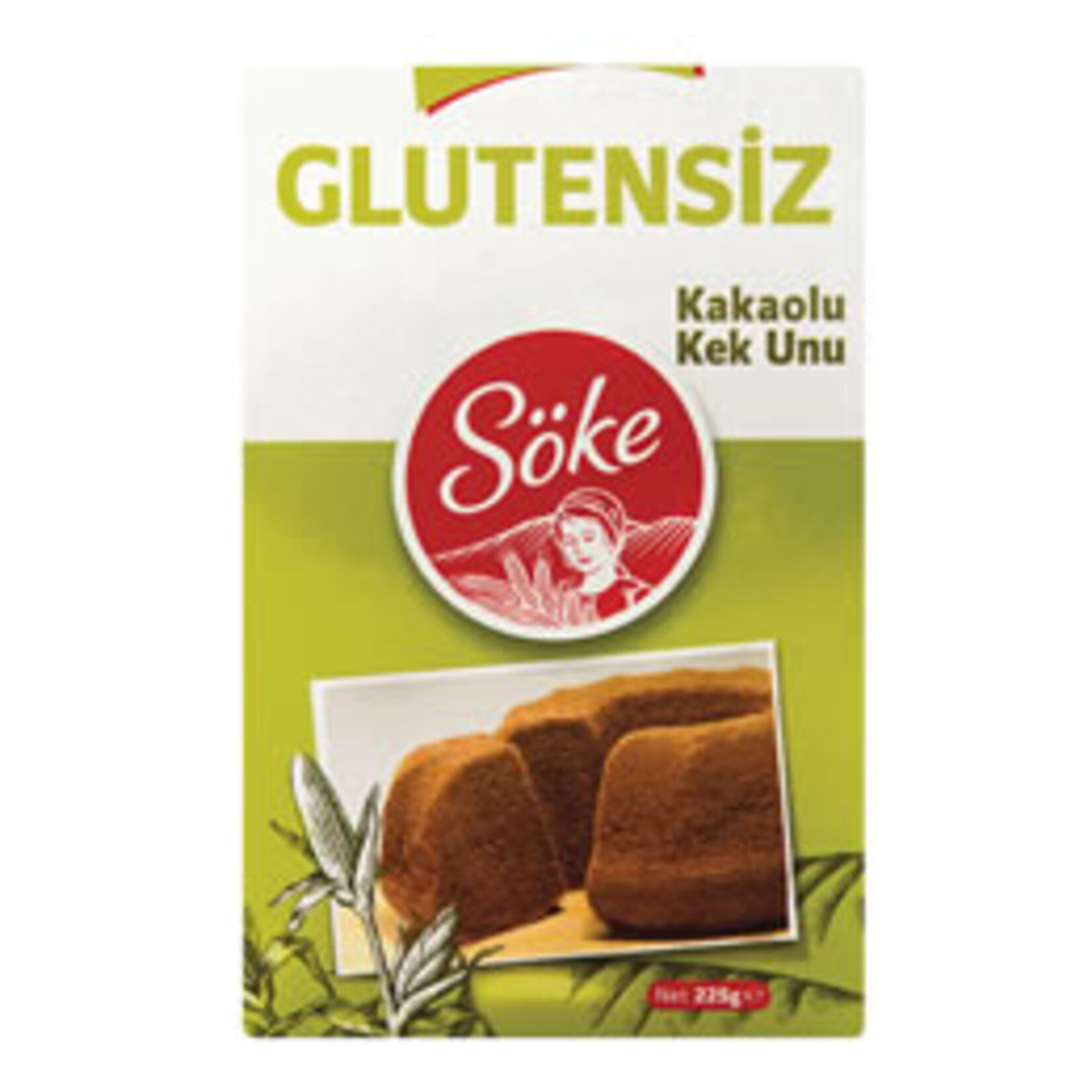 Söke Glutensiz Kakaolu Kek Unu 225 G