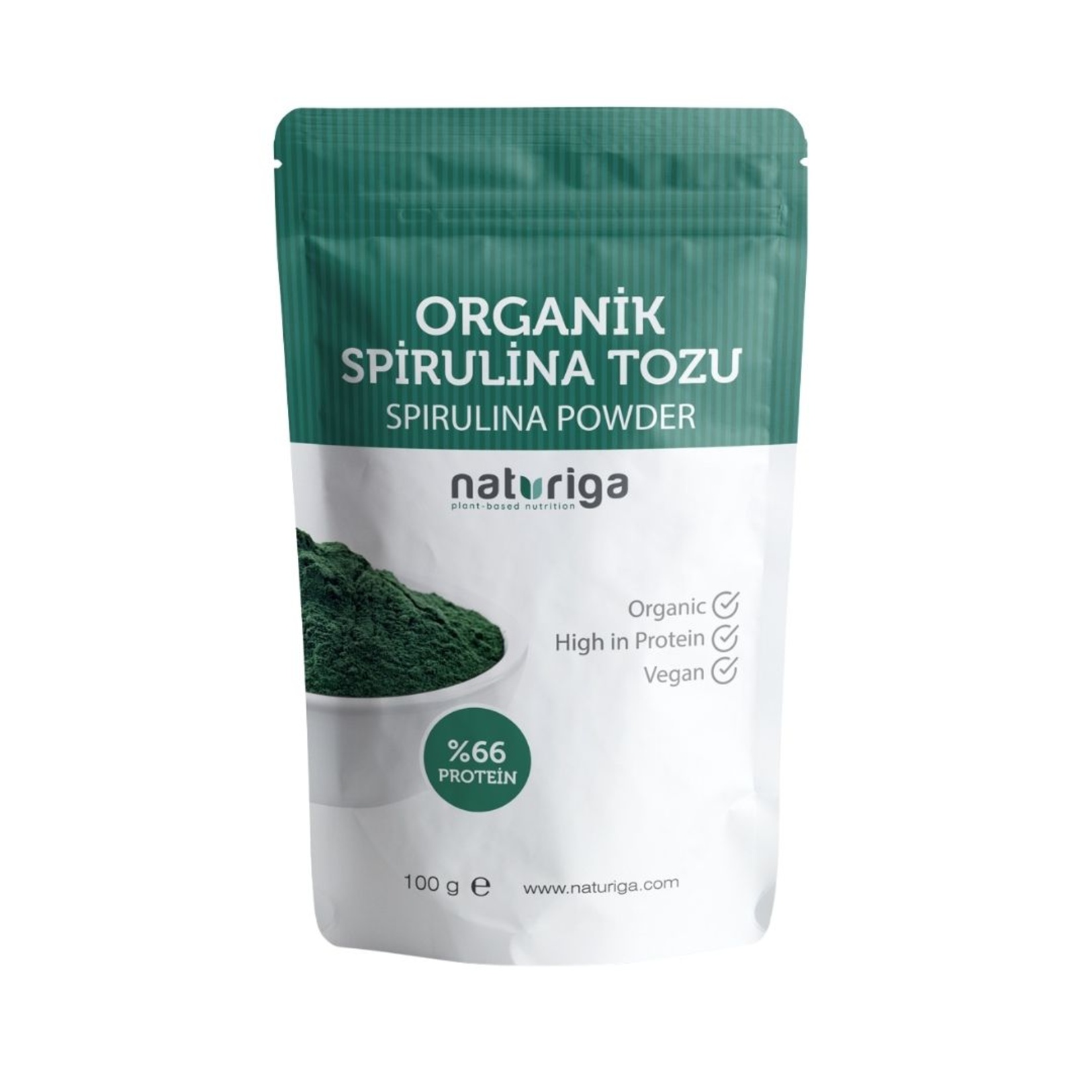 Naturiga Organik Spirulina Tozu 100 G.