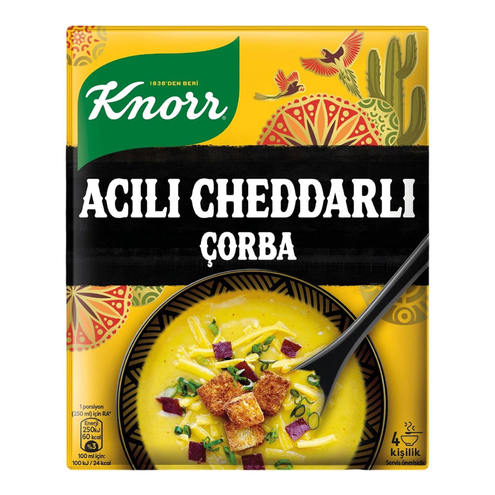 Knorr Acılı Cheddarlı Çorba 74 G