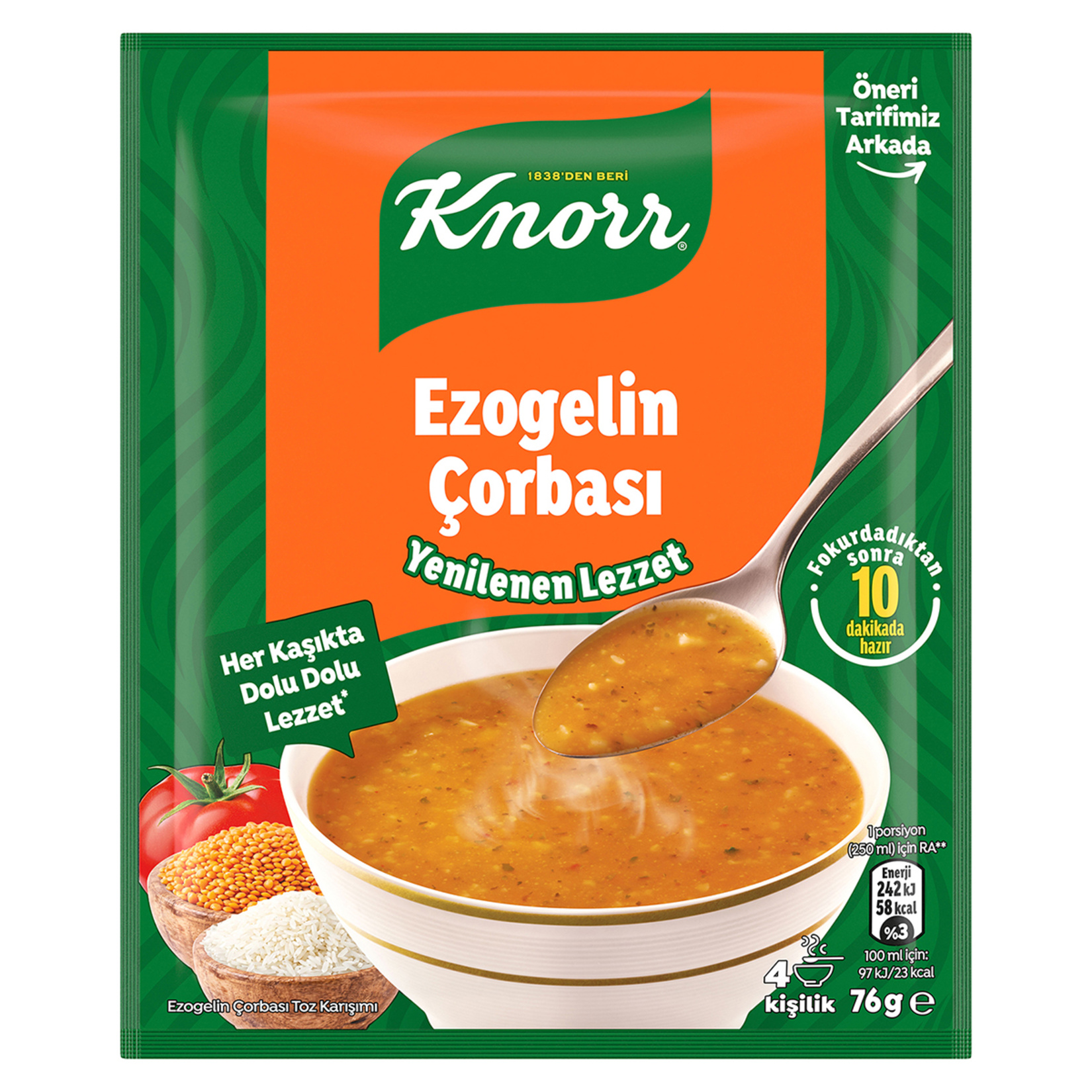 Knorr Ezogelin Çorbası 76 G