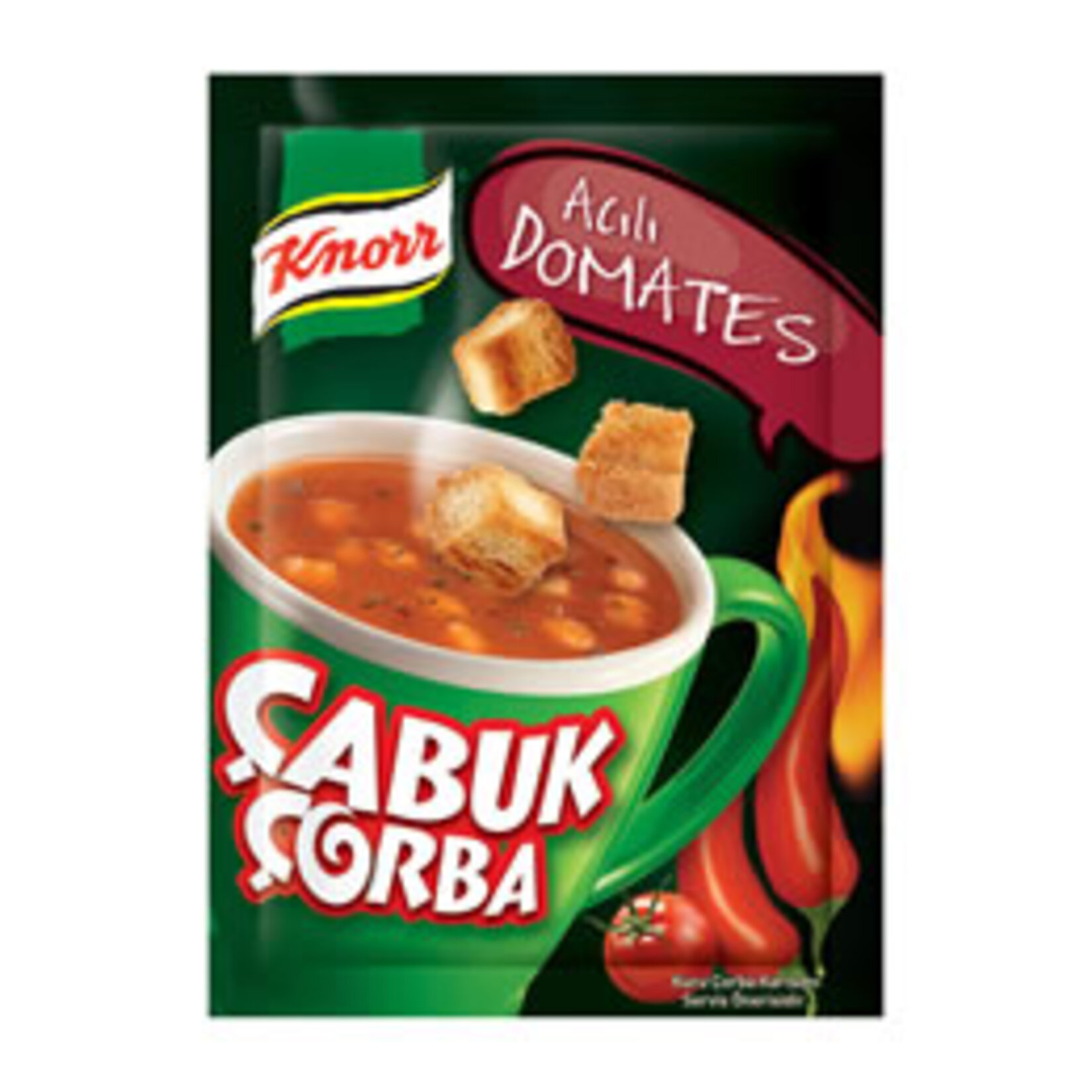 Knorr Çabuk Çorba Acılı Domates 22 G