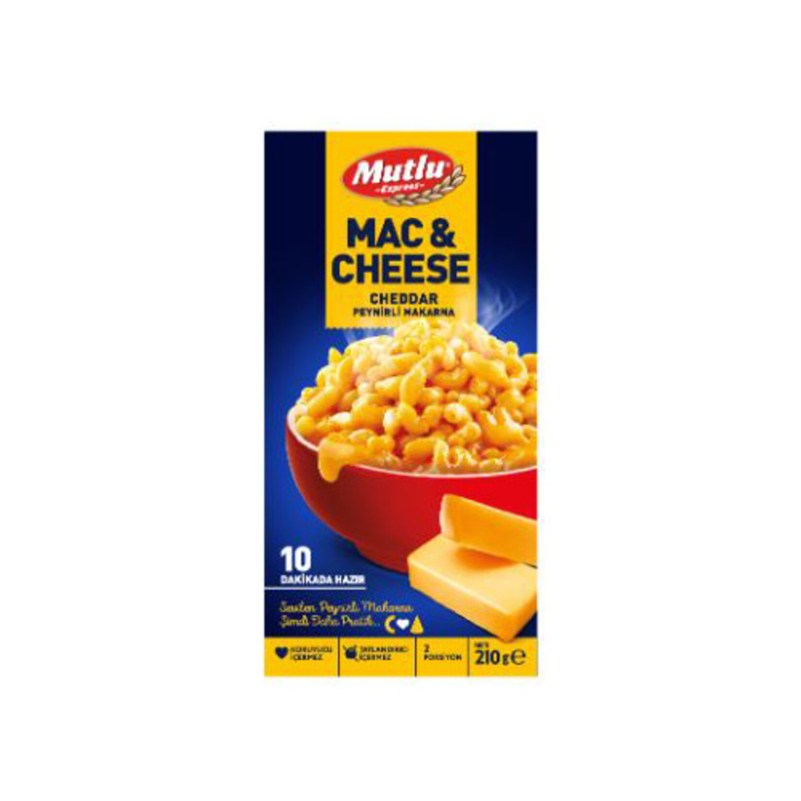 Mutlu Mac&cheese Makarna 210 G