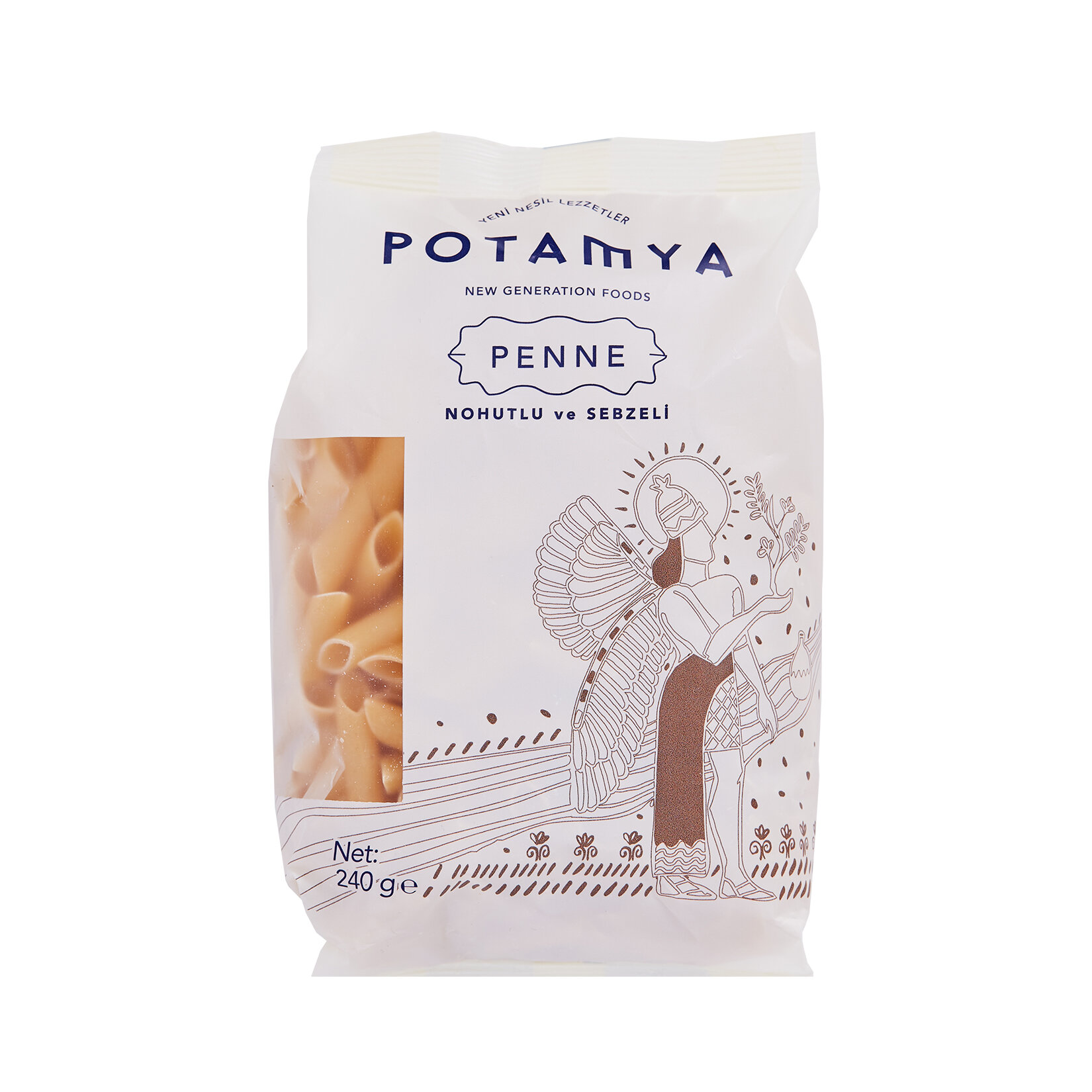 Potamya Nohutlu Sebzeli Penne 240 G