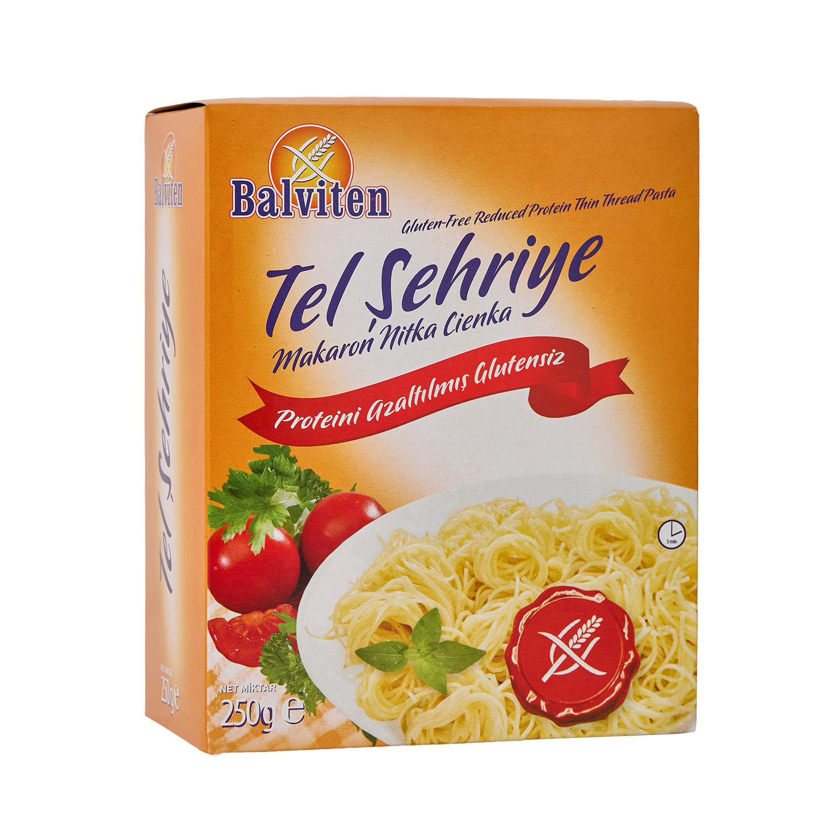Balviten Glutensiz Tel Şehriye 250 G