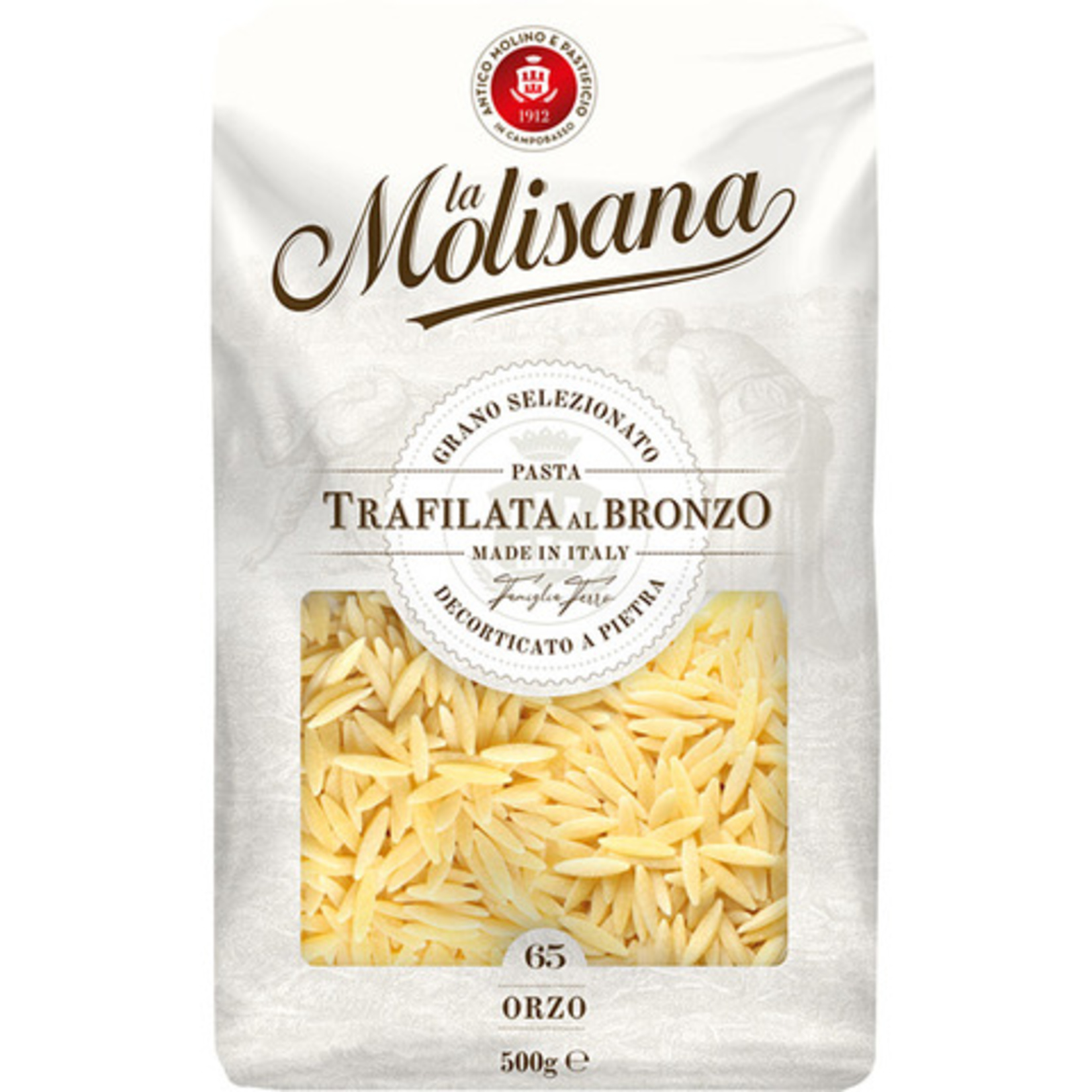 La Molisana Orzo N65 Sade Arpa Şehriye 500 g