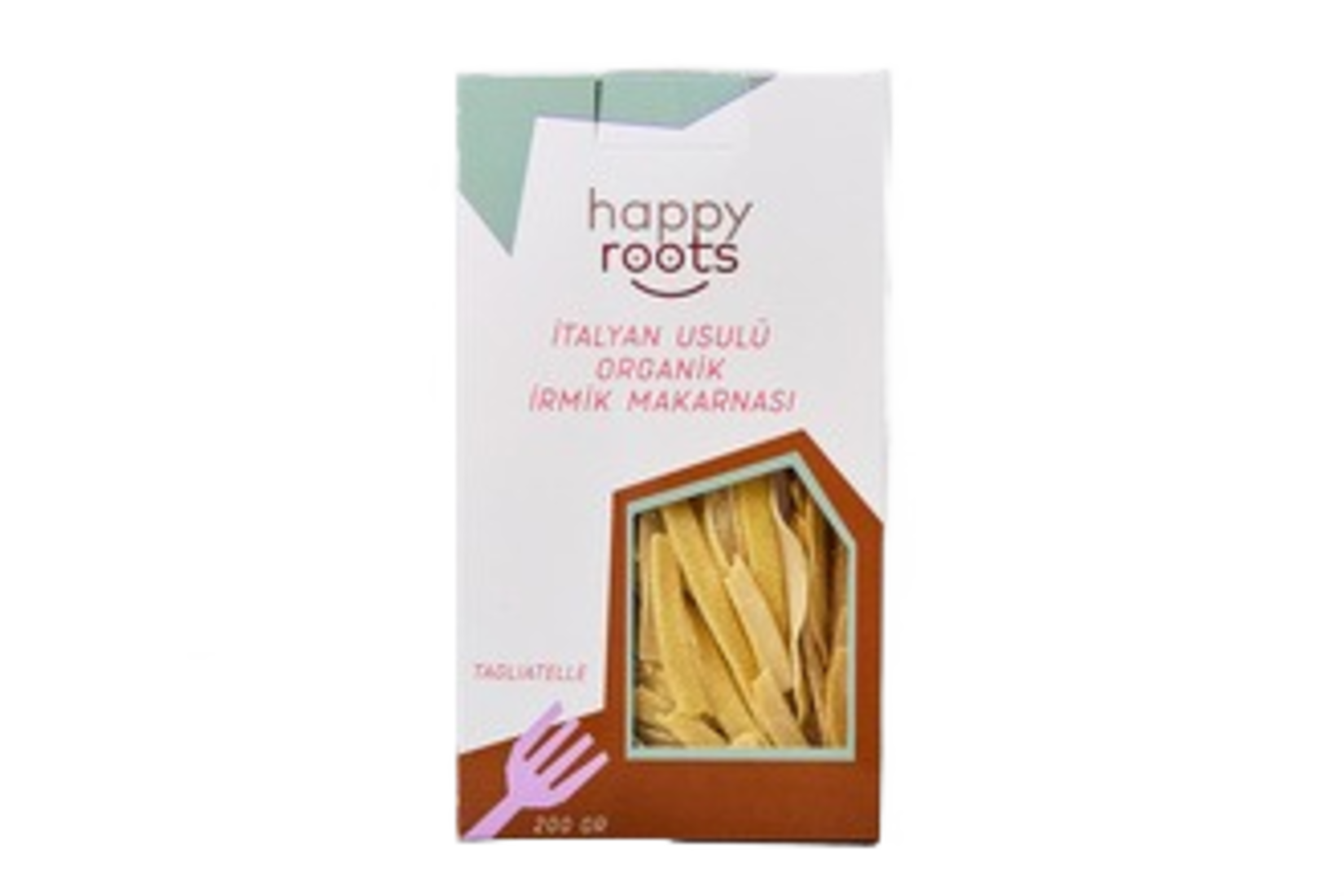 Happy Roots İtalyan Usulü Organik Makarna Tagliette 200 G