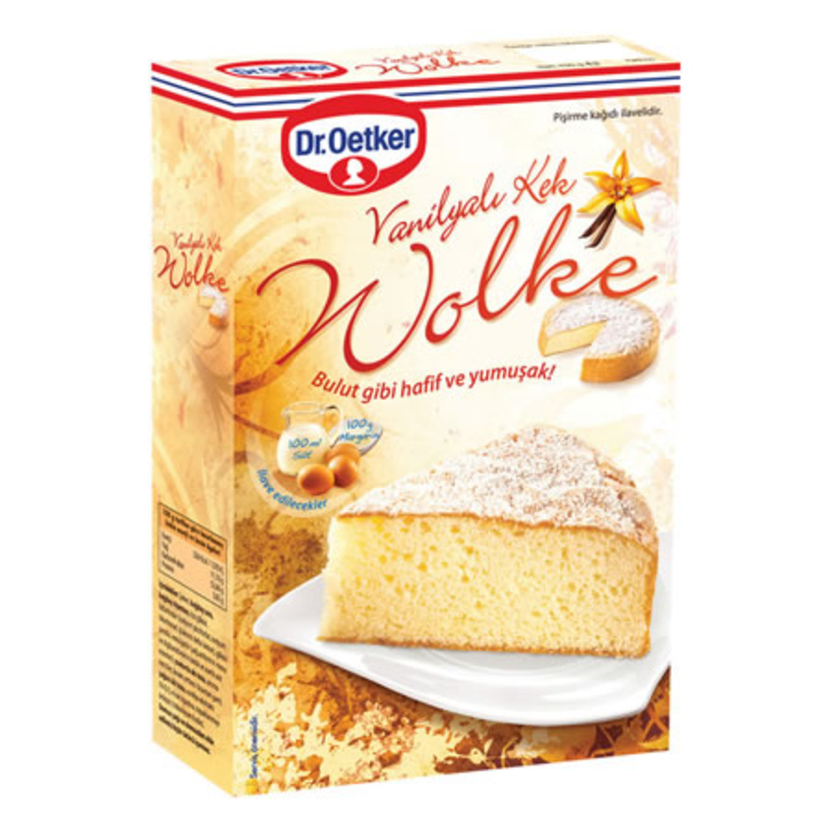 Dr. Oetker Wolke Vanilyalı Kek Karışımı 430 G