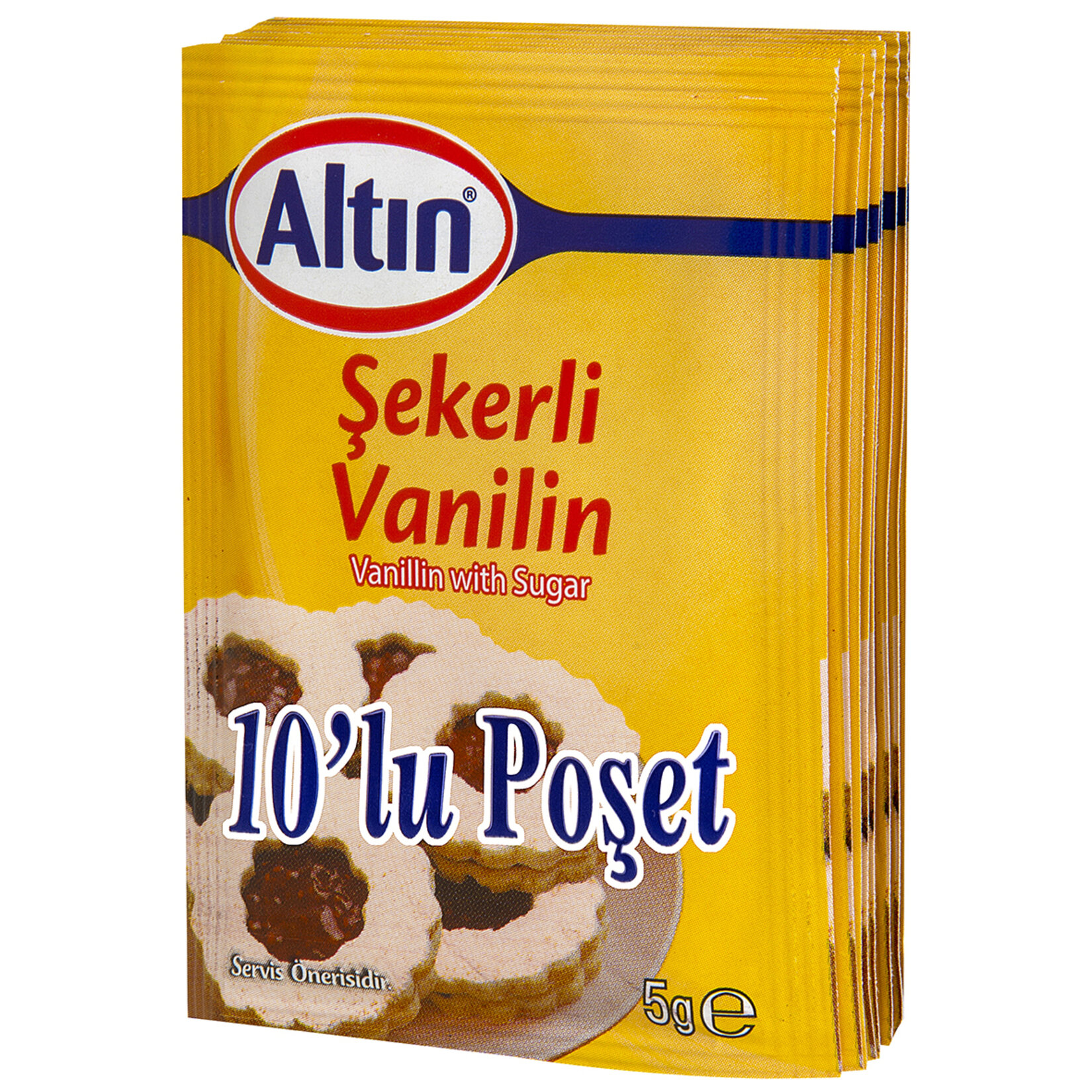 Altın Şekerli Vanilin 10'lu 50 G