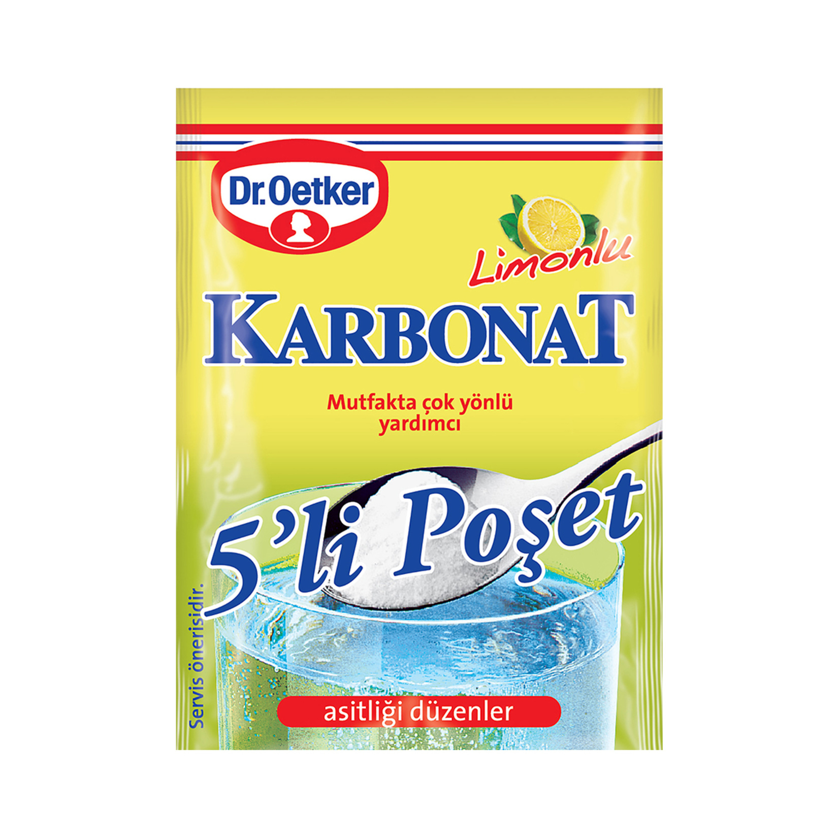 Dr. Oetker Limonlu Karbonat 5'Li 5 G