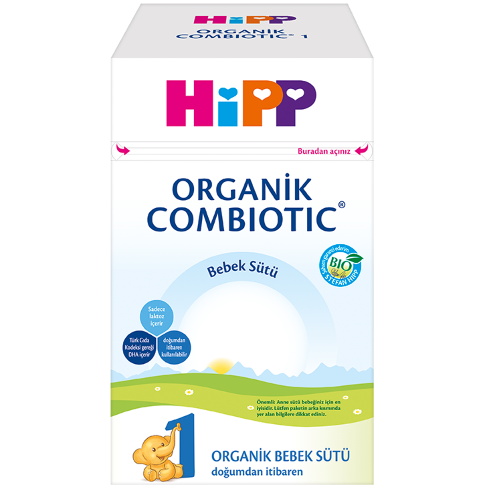 Hipp Organik Combiotic Devam Sütü 1 800 G