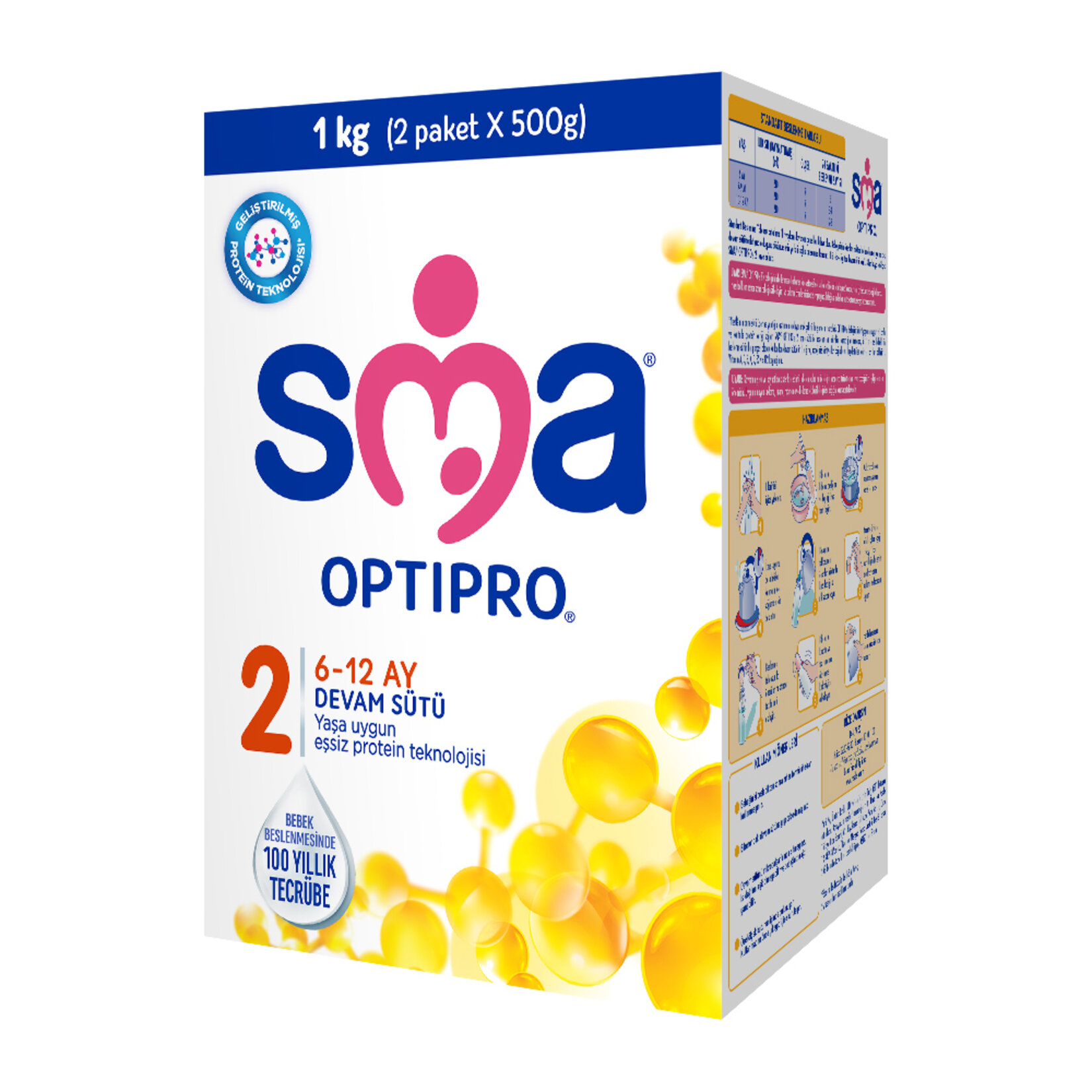 SMA® OPTIPRO® 2 6-12 Ay Devam Sütü 1 Kg