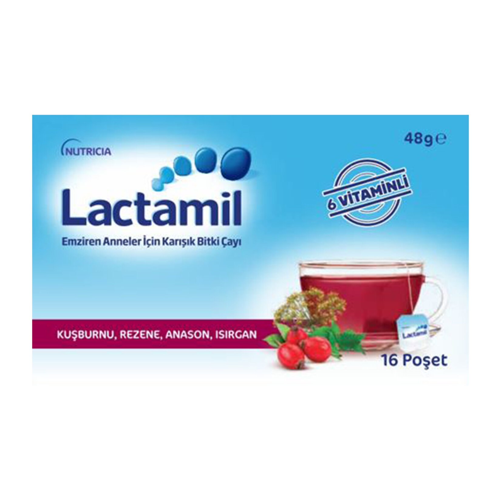 Lactamil Emziren Anne İçin Karışık Bitki Çayı 48 G
