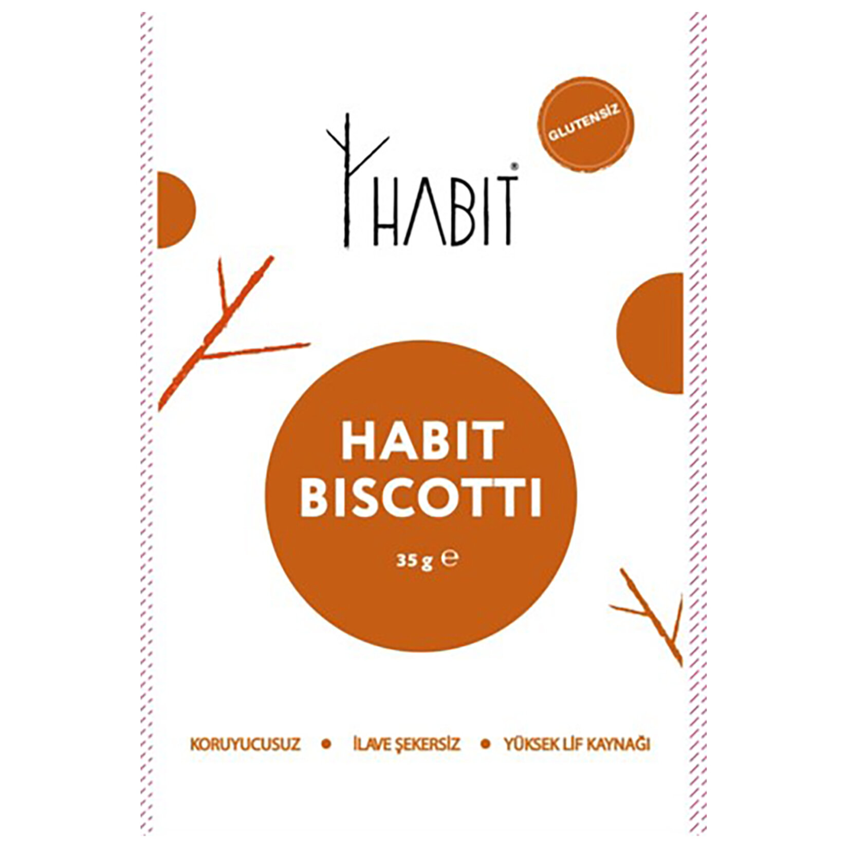 Habit Glutensiz Bıscottı 35 G