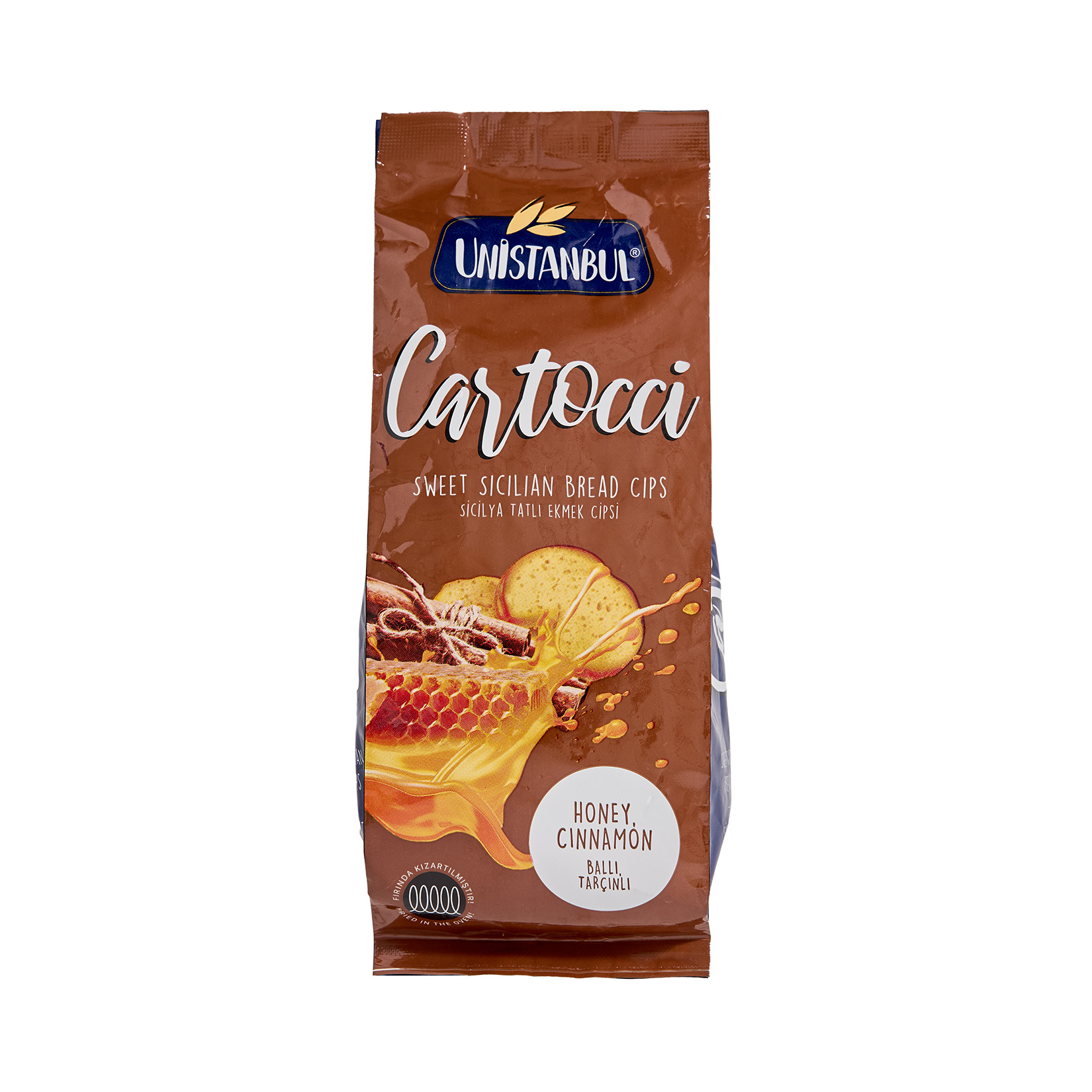 Unİstanbul Cartocci Ballı Tarçınlı Ekmek Cipsi 110 G