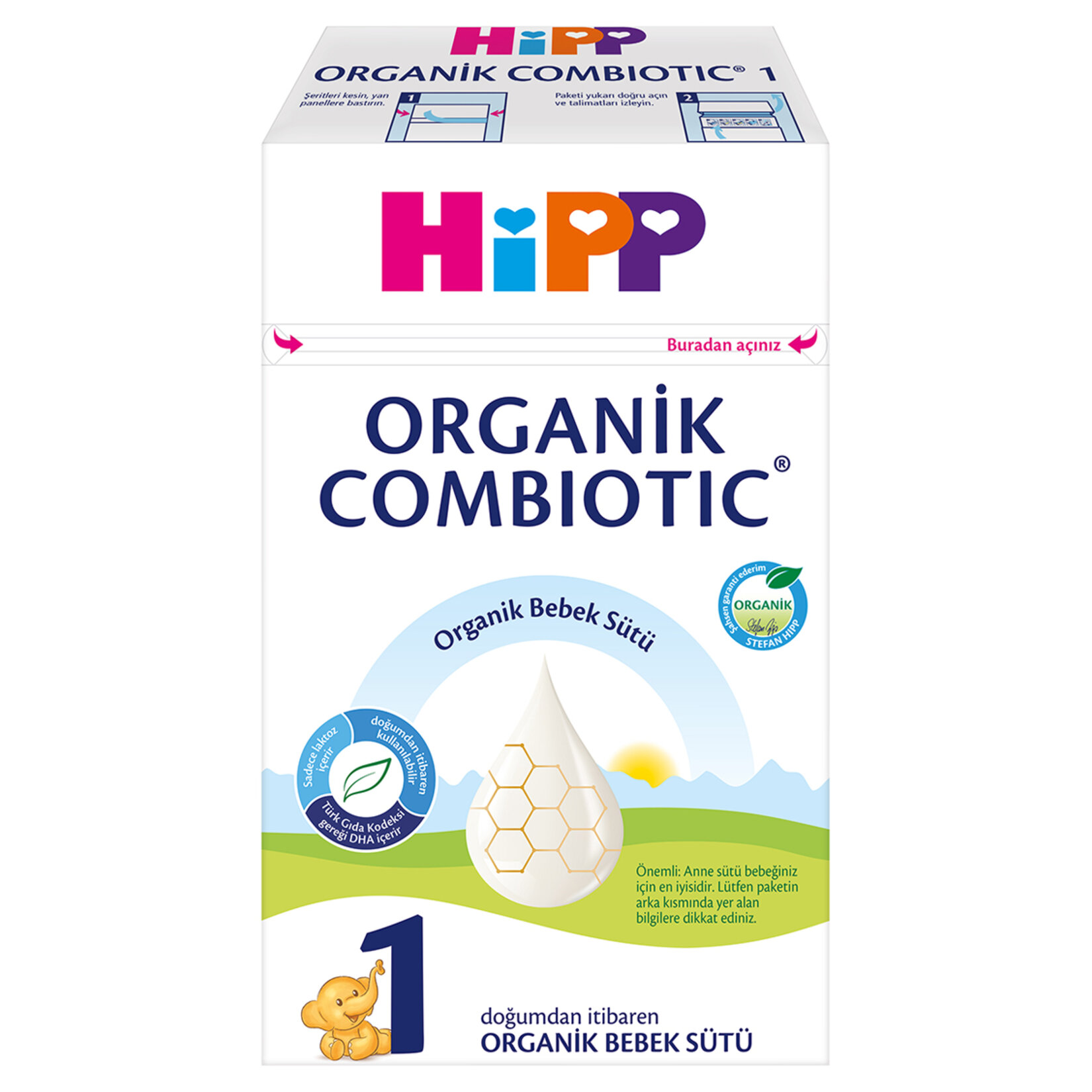 Hipp 1 Organik Combiotic Bebek Sütü 600 G