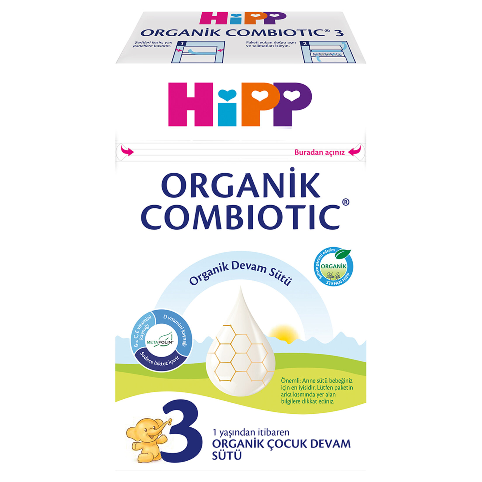 Hipp 3 Organik Combiotic 600 G
