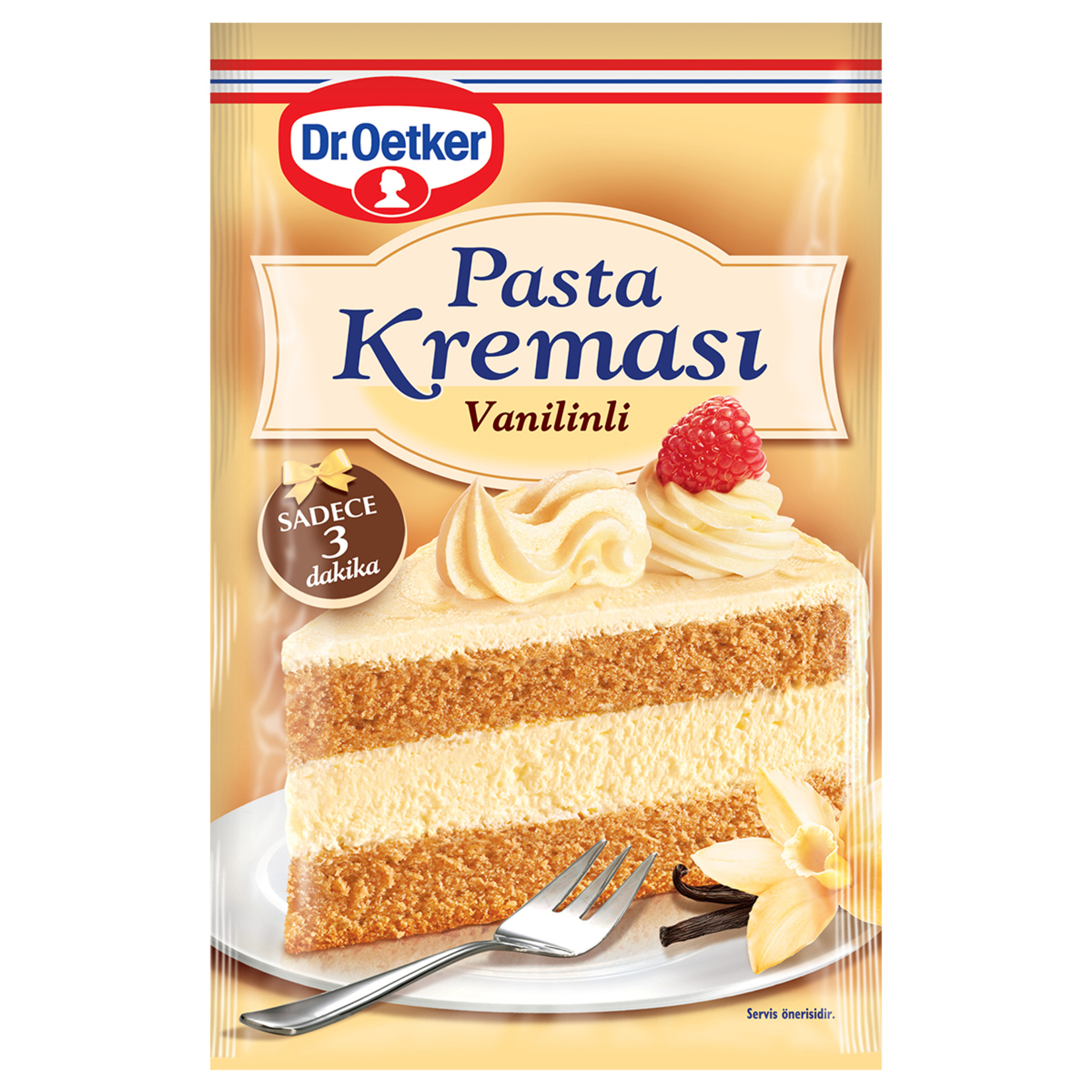 Dr.Oetker Pasta Kreması Vanilinli 136 G