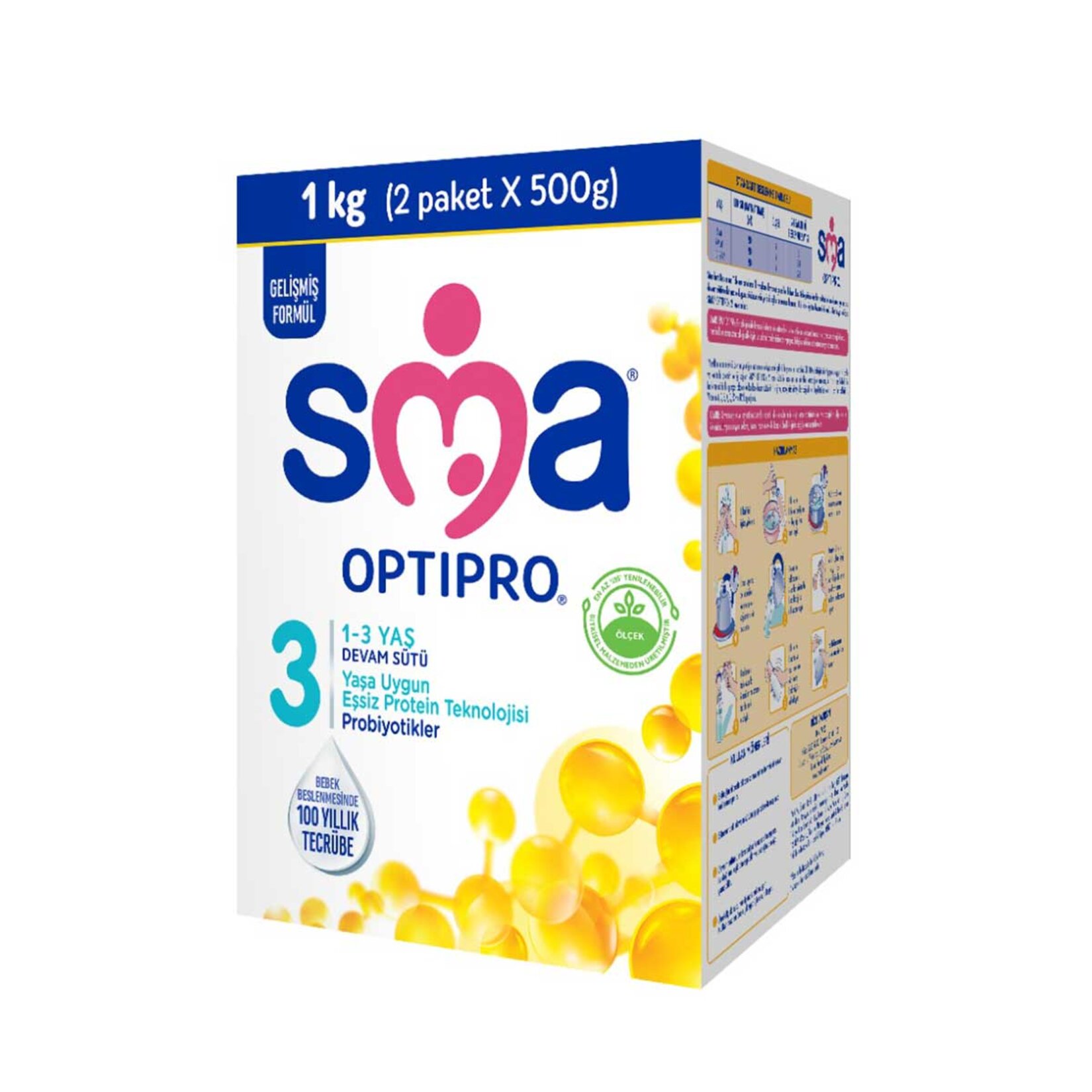 SMA® OPTIPRO® 3 1-3 Yaş Devam Sütü 1 Kg
