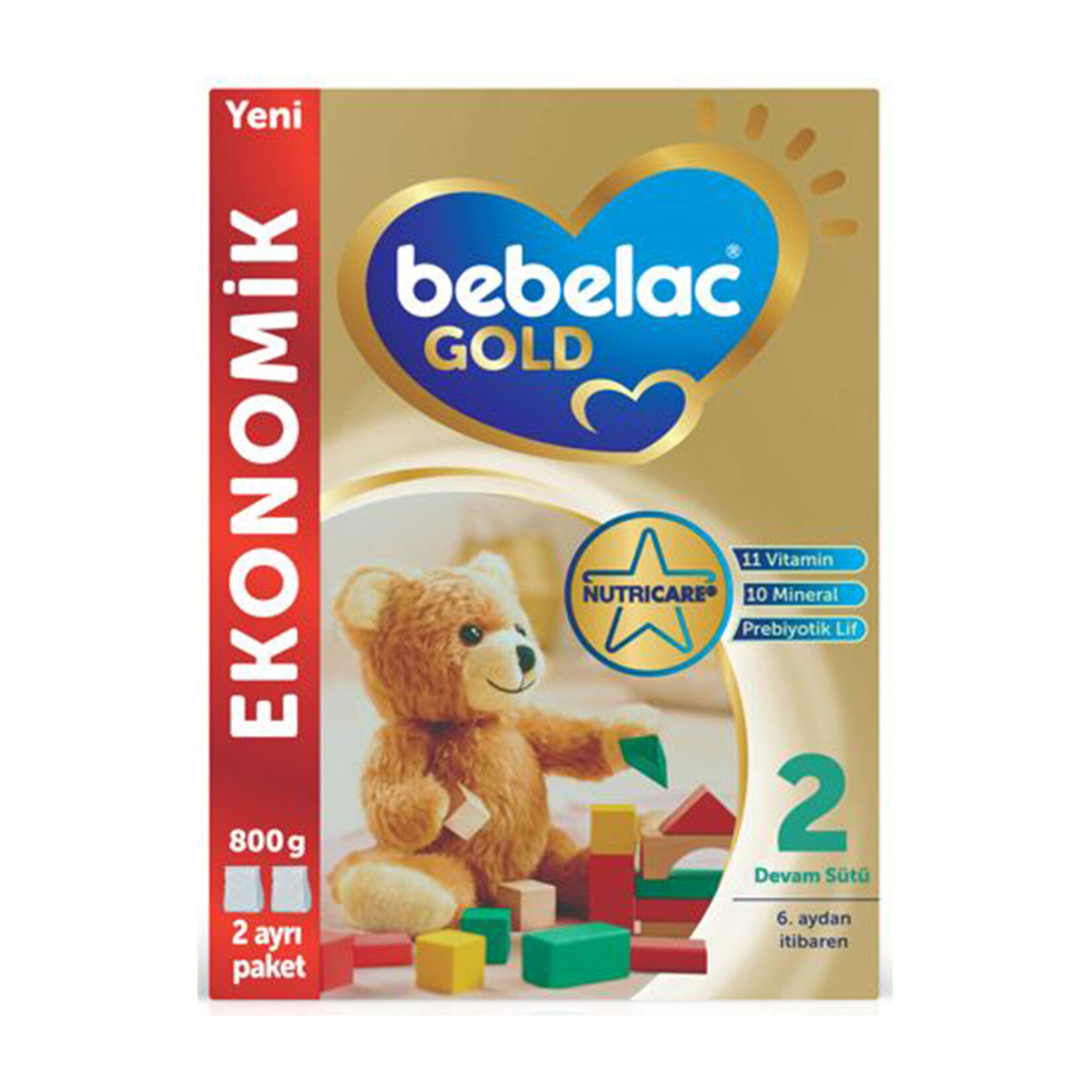 Bebelac Gold Devam Sütü 2 800G