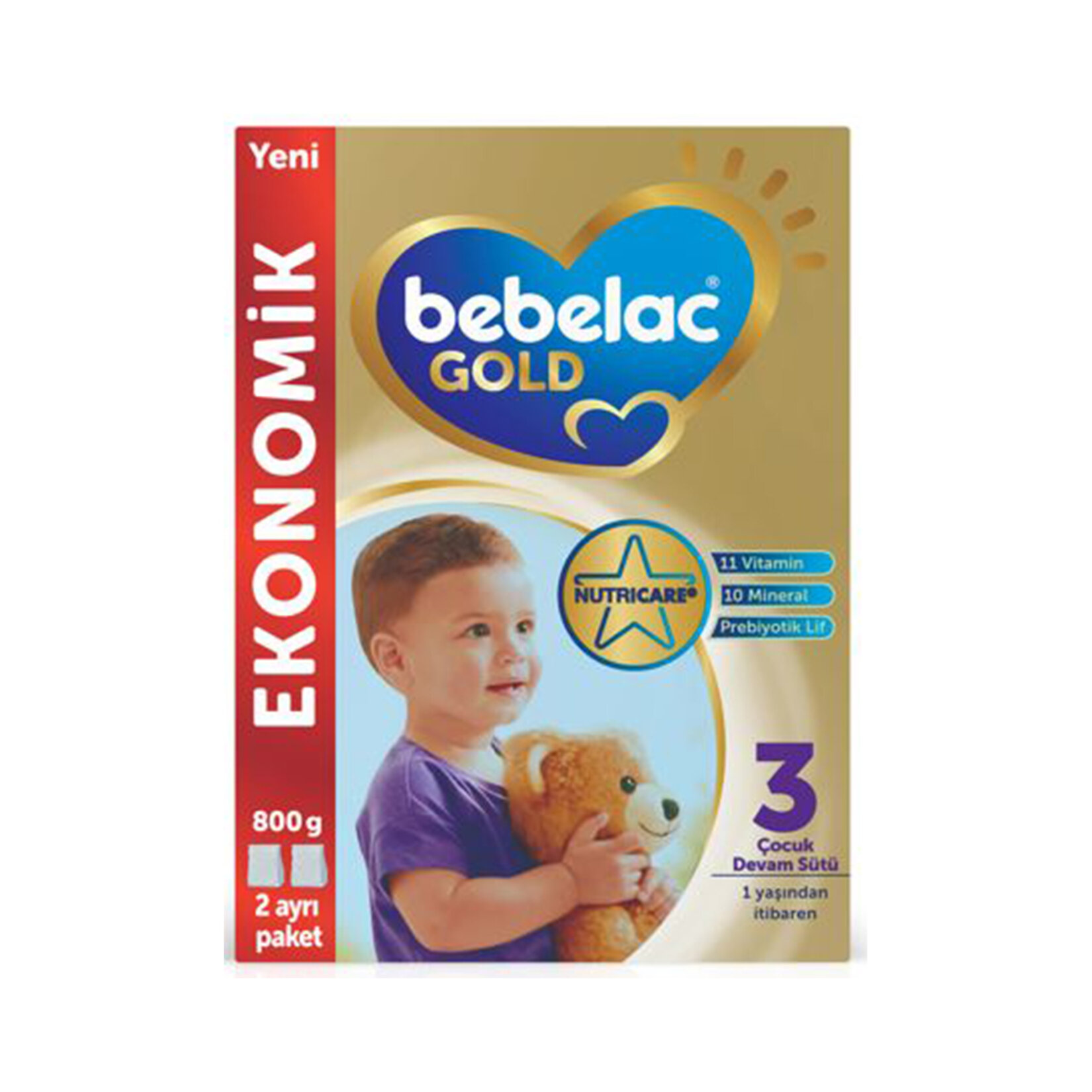 Bebelac Gold Devam Sütü 3 800 G