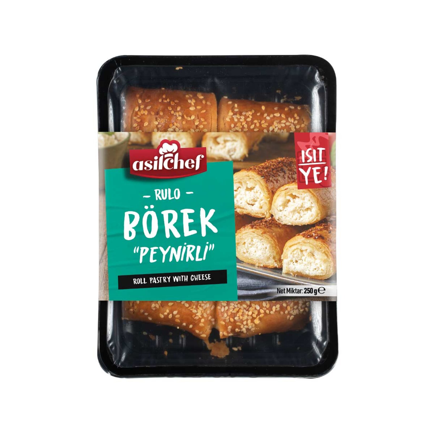 Asilchef Peynirli Rulo Börek 250 G
