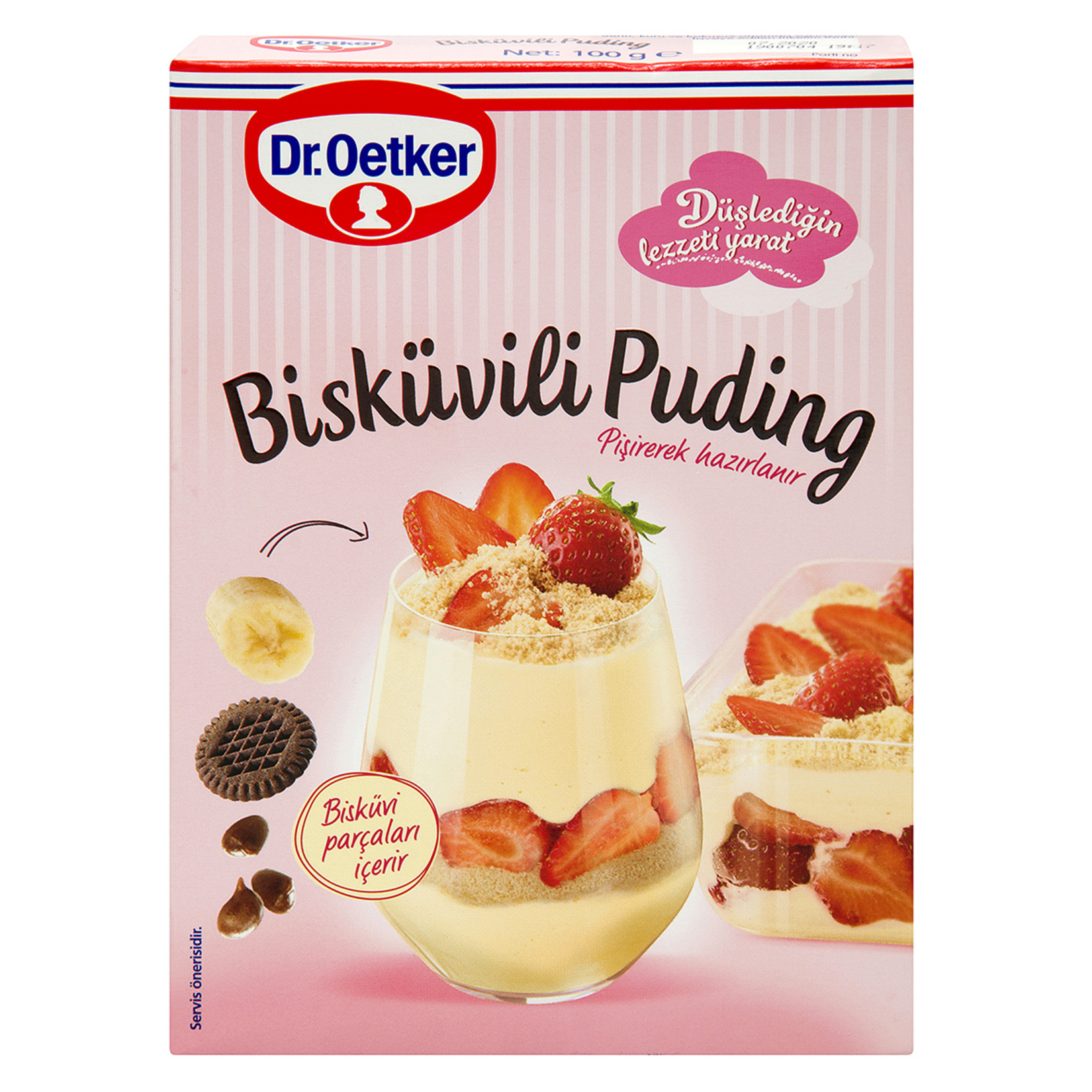 Dr. Oetker Bisküvili Puding Toz Karışım 100G