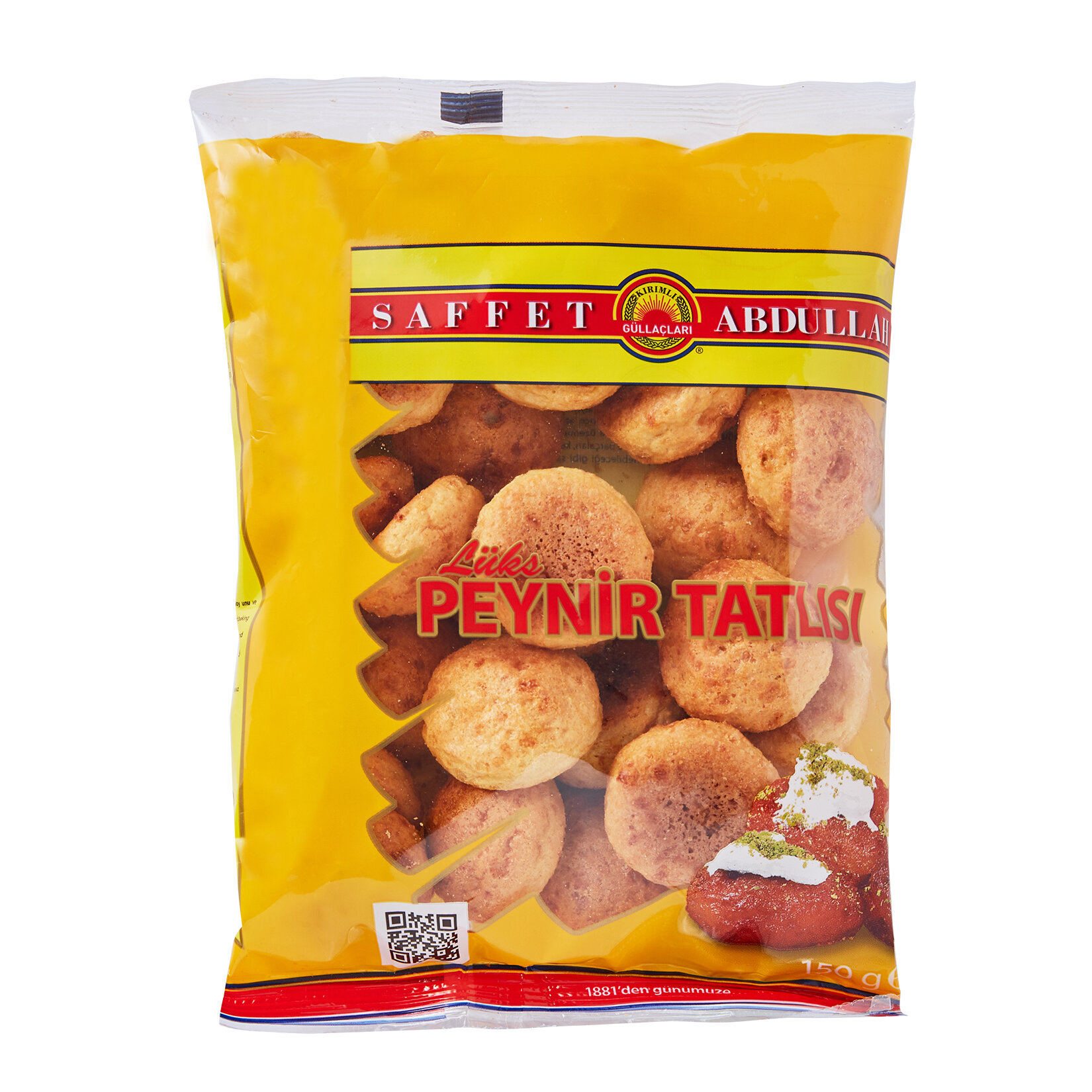 Saffet Abdullah Peynir Tatlısı Kalite 150 G
