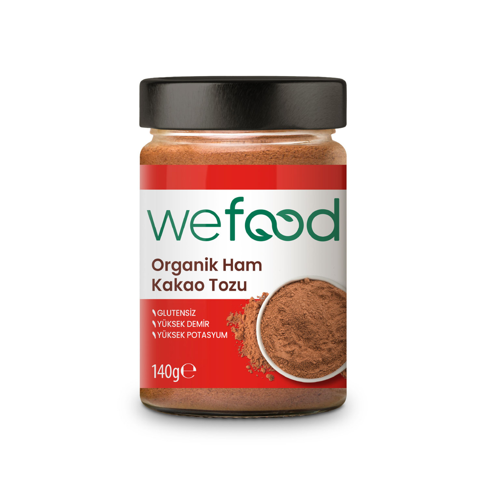 Wefood Organik Kakao Tozu 140 G