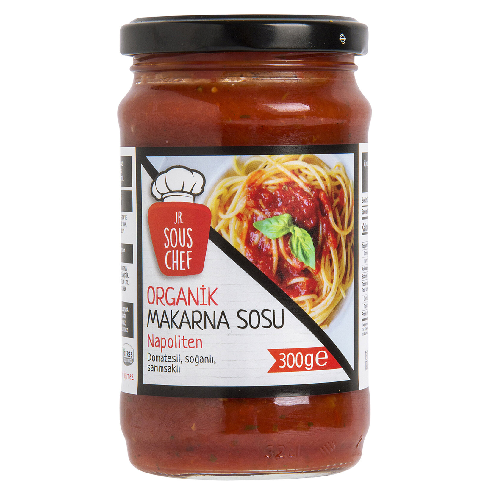 Jr.Sous Organik Makarna Sos Napoliten 300 G