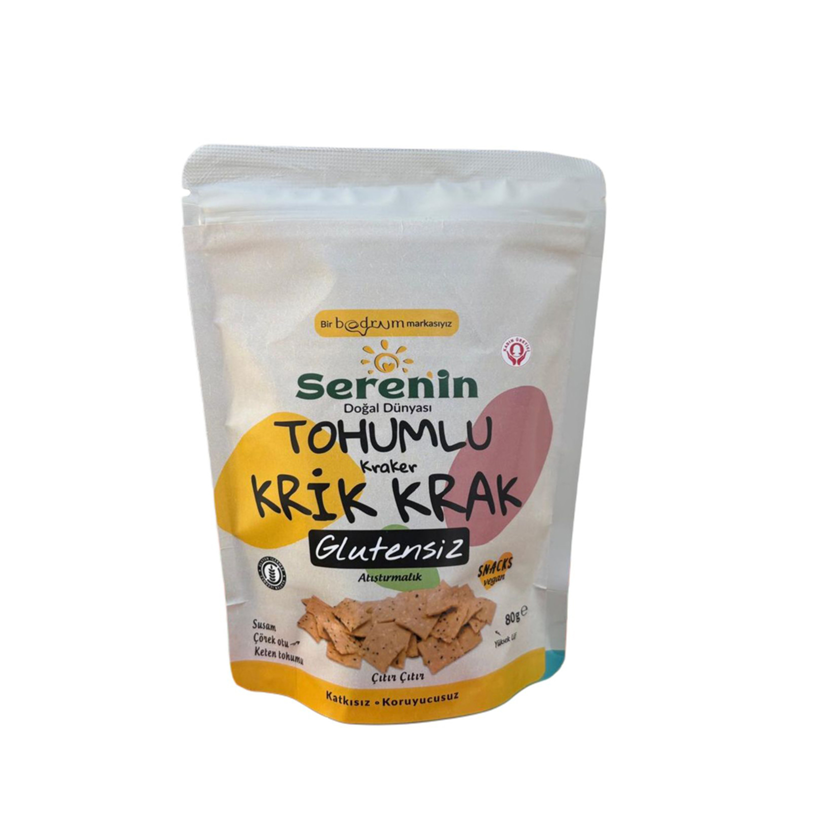 Seren'in Doğal Dünyası Tohumlu Kraker 80 G