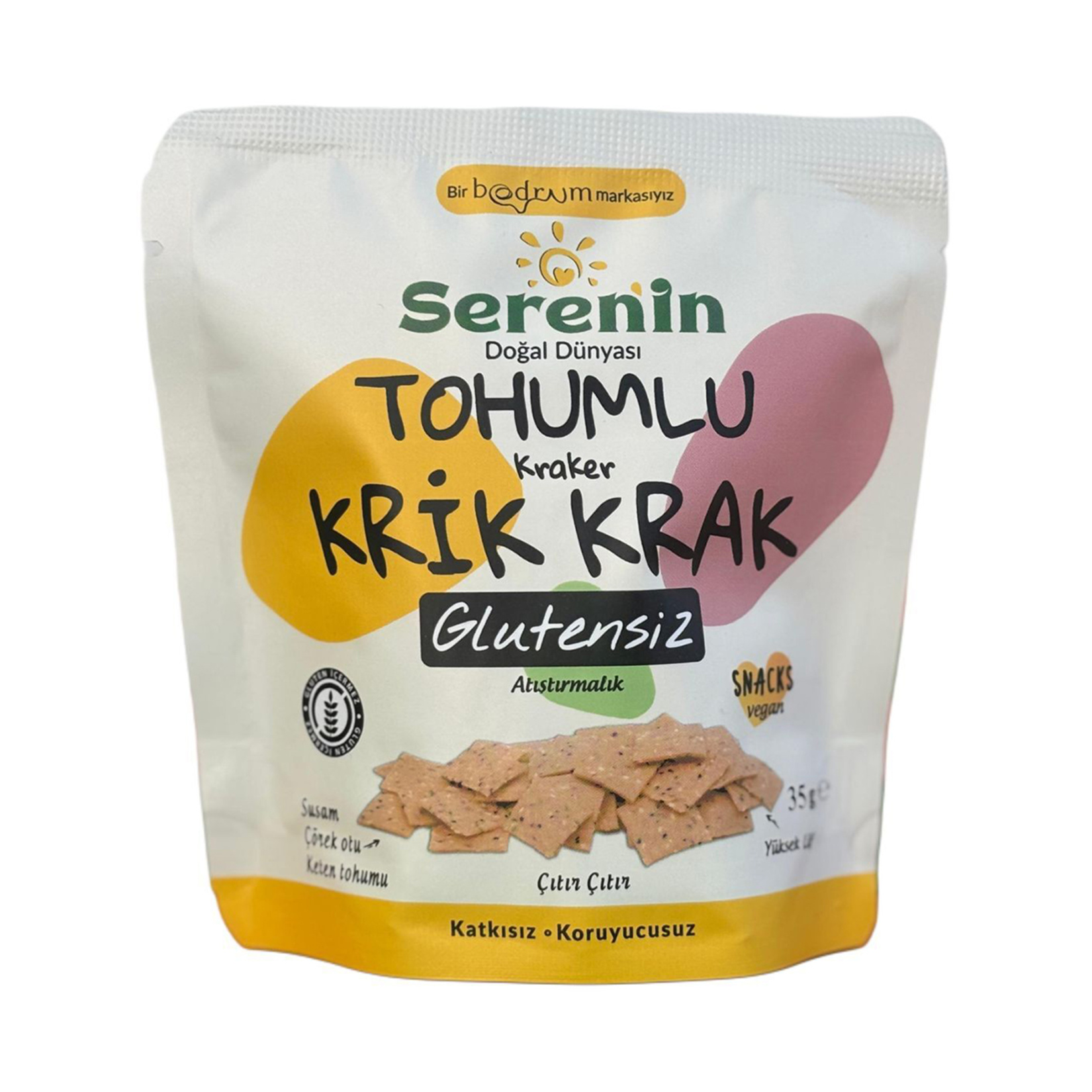 Seren'in Doğal Dünyası Tohumlu Kraker 35 G