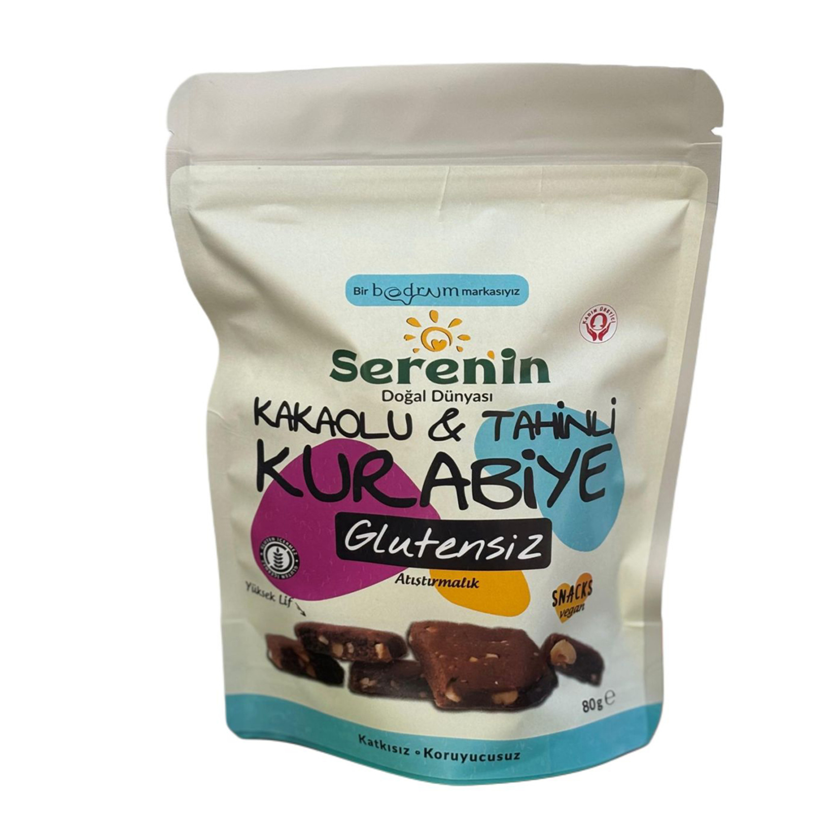 Seren'in Doğal Dünyası Kakao Tahinli Kurabiye 80G