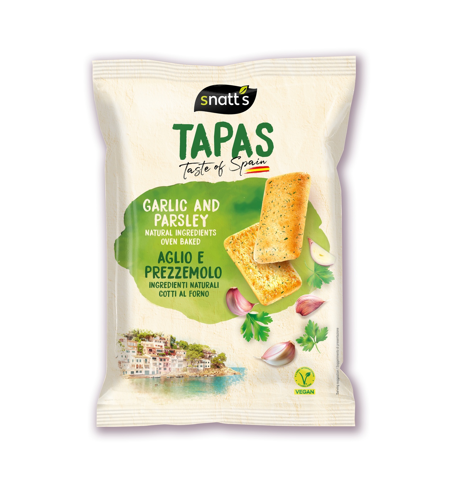 Snatt's Tapas Sarımsak Maydanoz Atıştırmalık 120 G