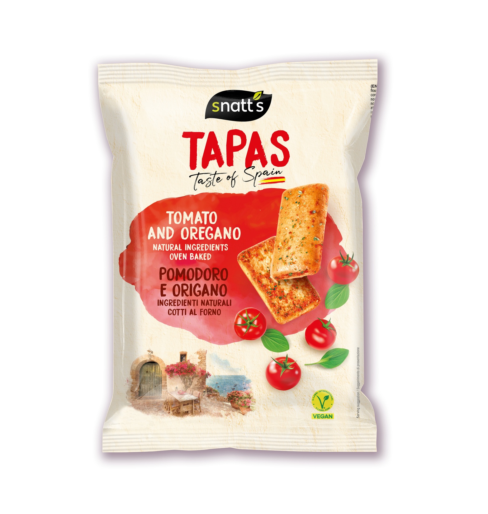 Snatt's Tapas Domates ve Kekik Atıştırmalık 120 G