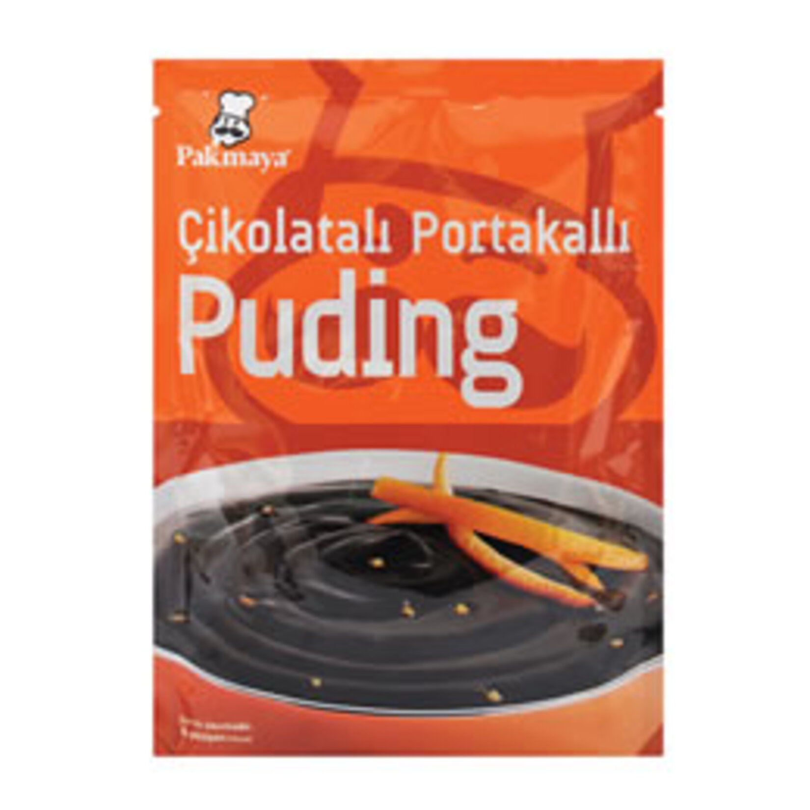 Pakmaya Çikolatalı Portakallı Puding 116 G