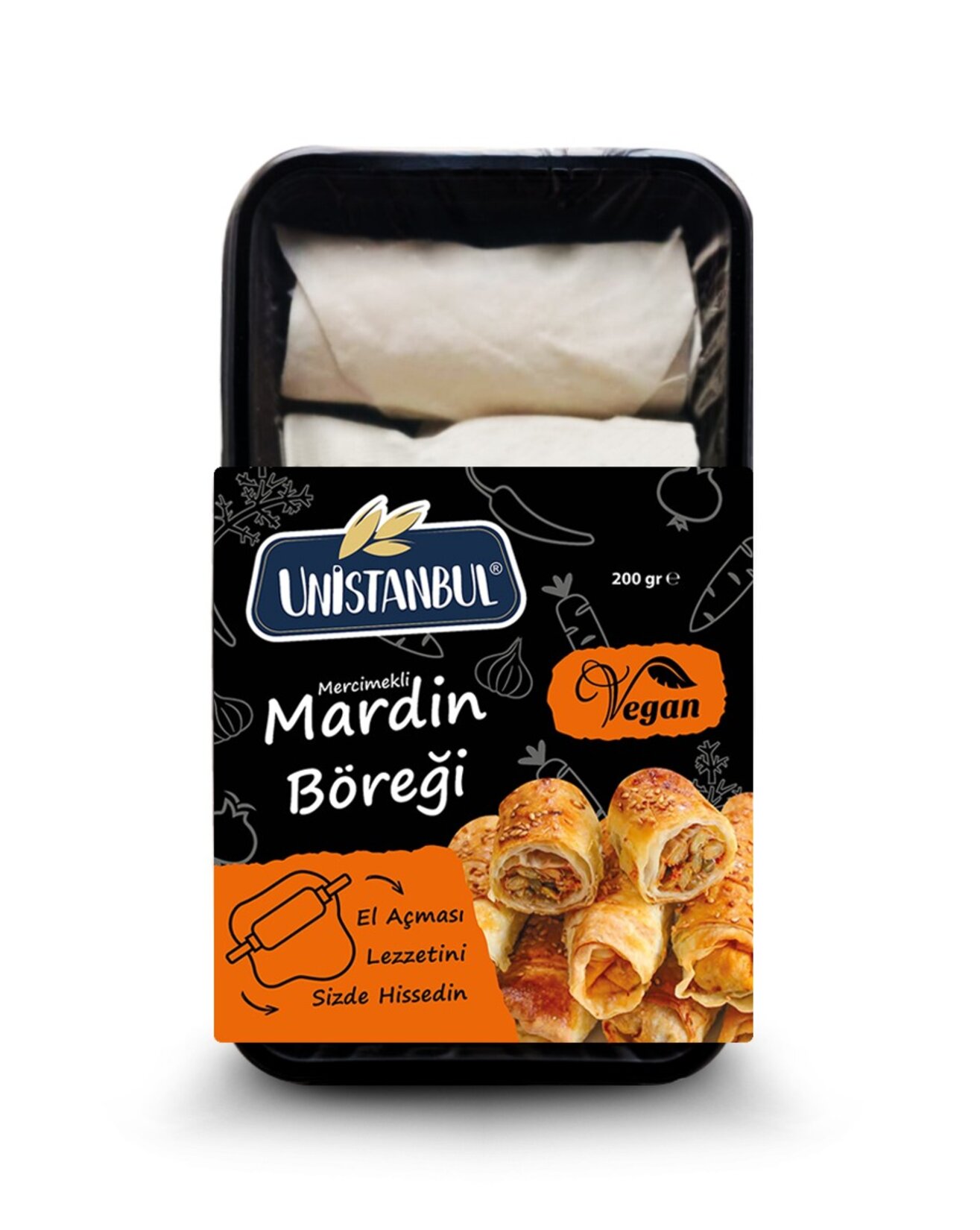 Unistanbul Mercimekli Mardin Böreği Vegan 200 G