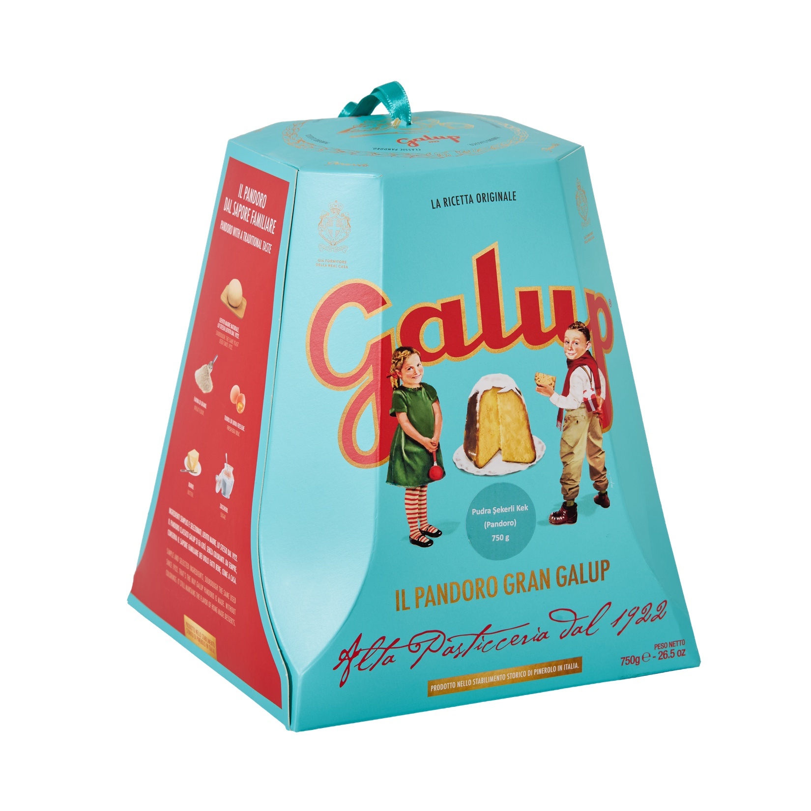 Galup Pudra Şekerli Pandoro Panettone Kek 750 G