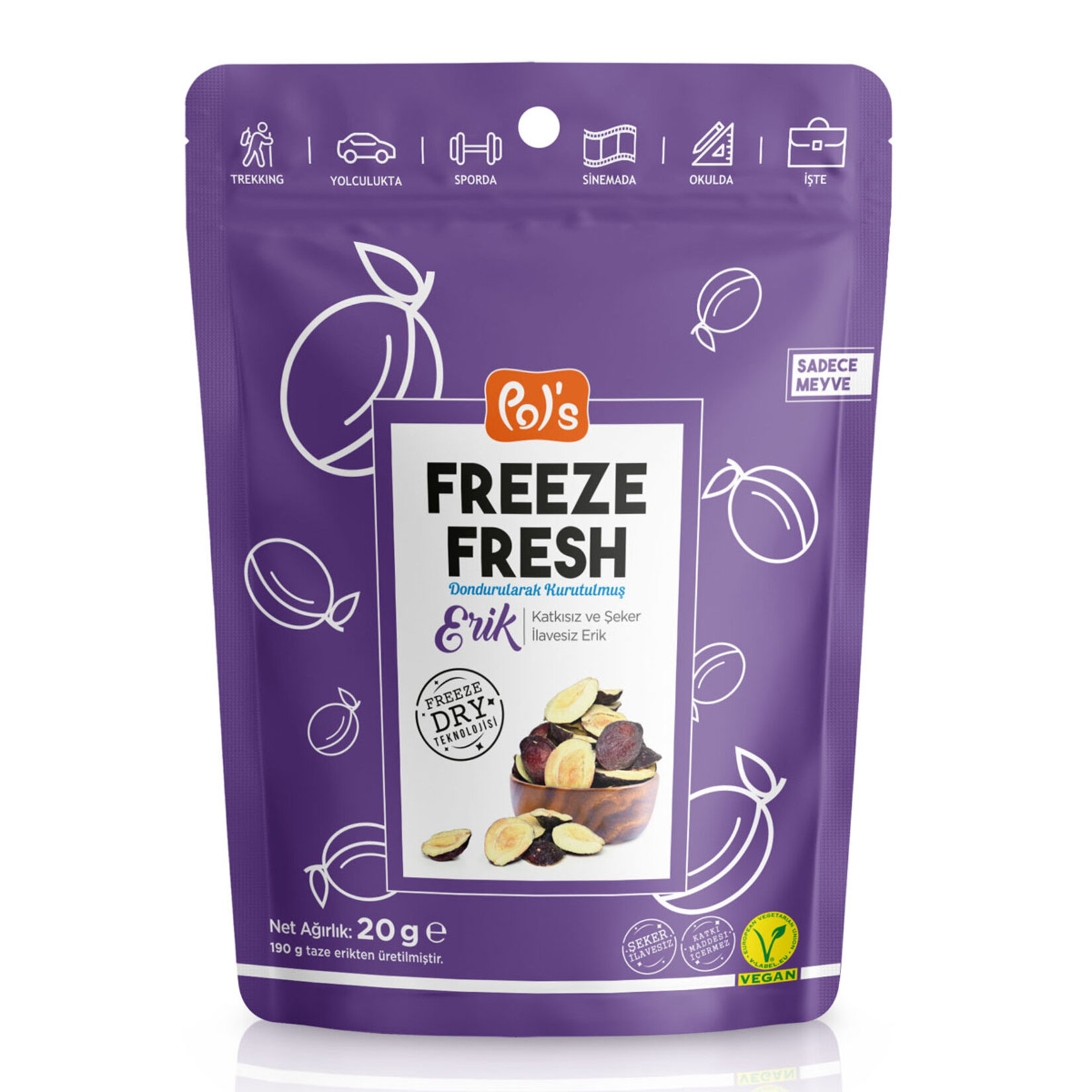 Pols Freeze Fresh Erik 20 G