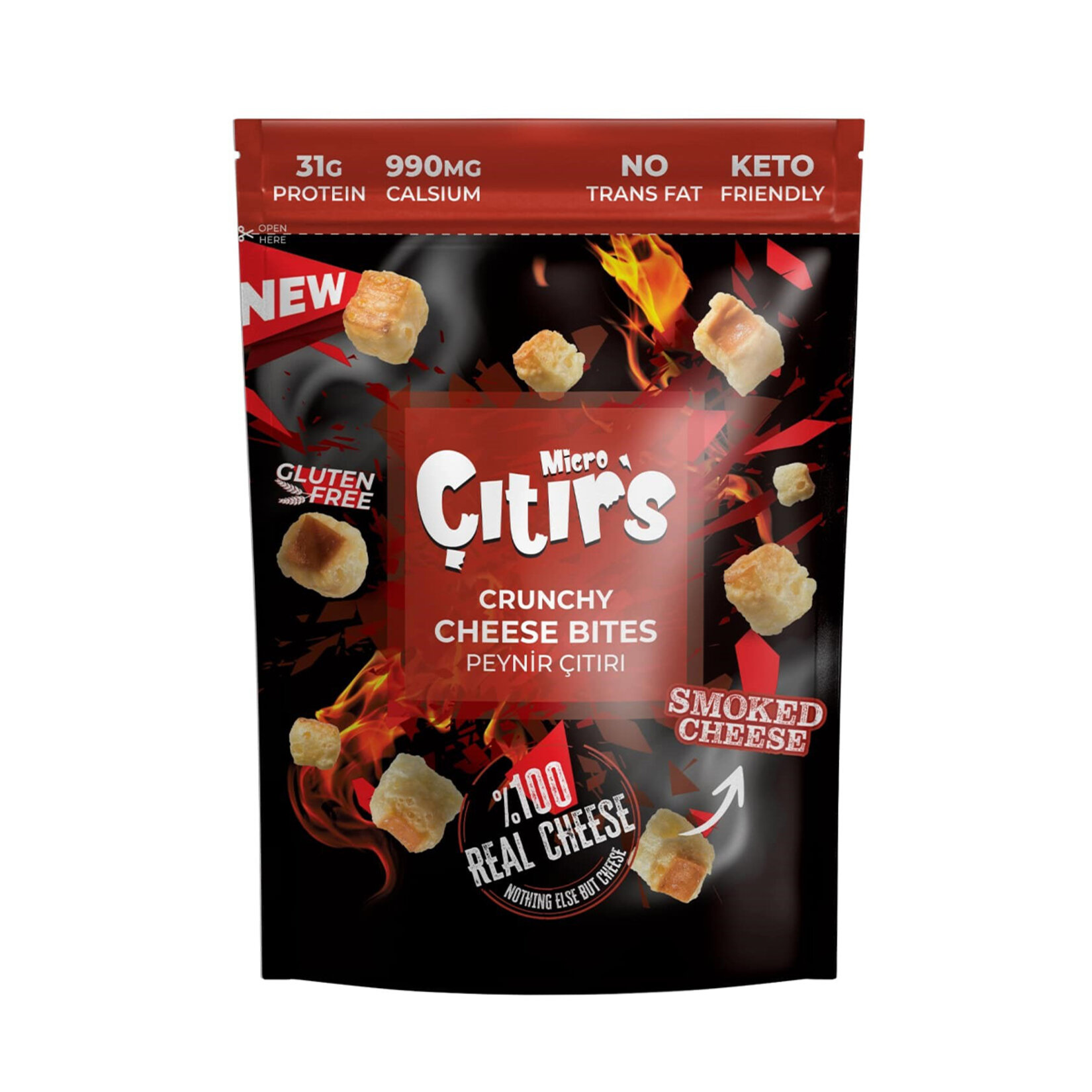 Micro Çıtır's Kurutulmuş %100 İsli Peyniri 60 G