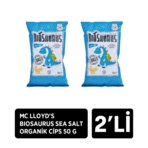 McLloyd's Biosaurus Sea Salt Organik Cips 2 X 50 g
