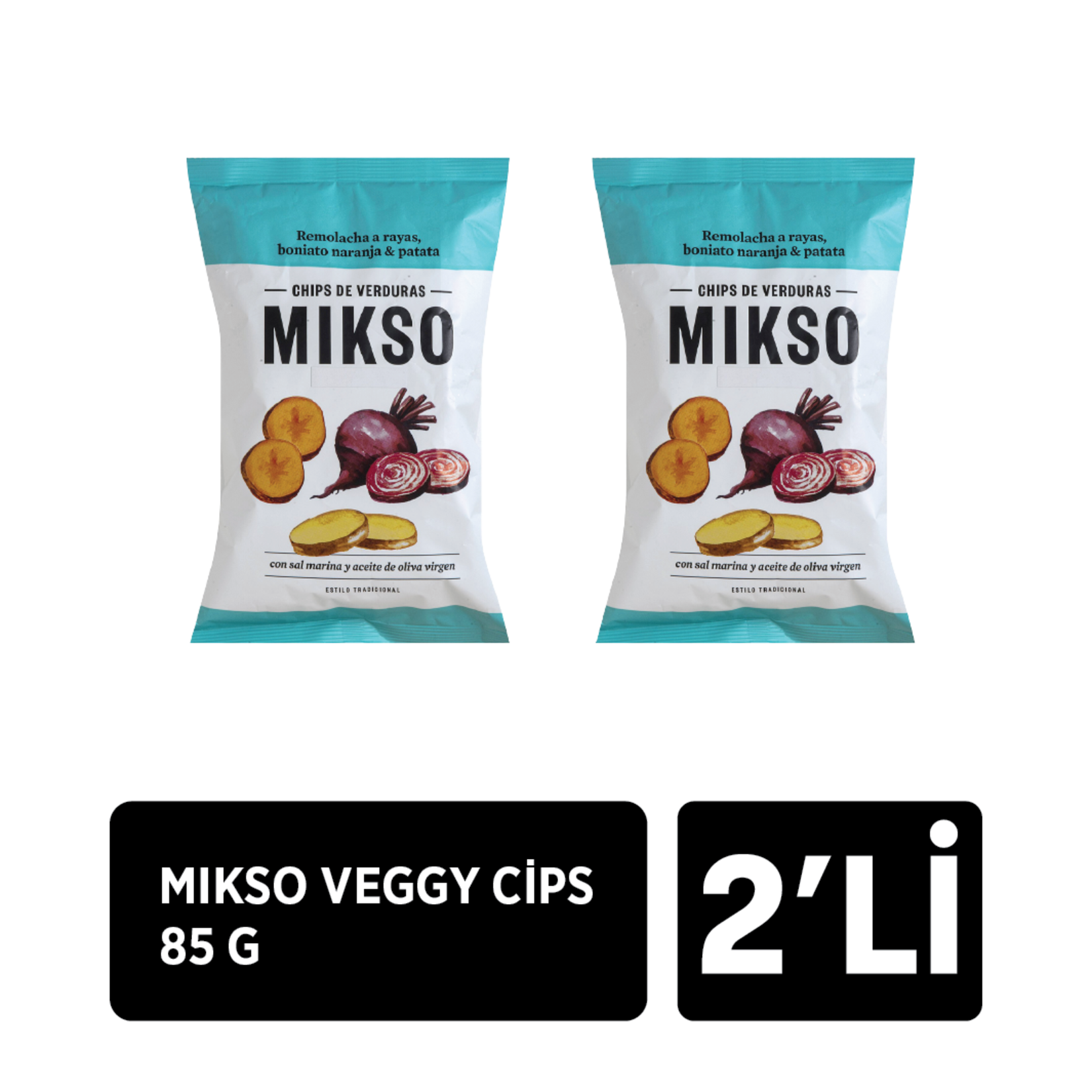 Mikso Veggy Cips 2 X 85 g